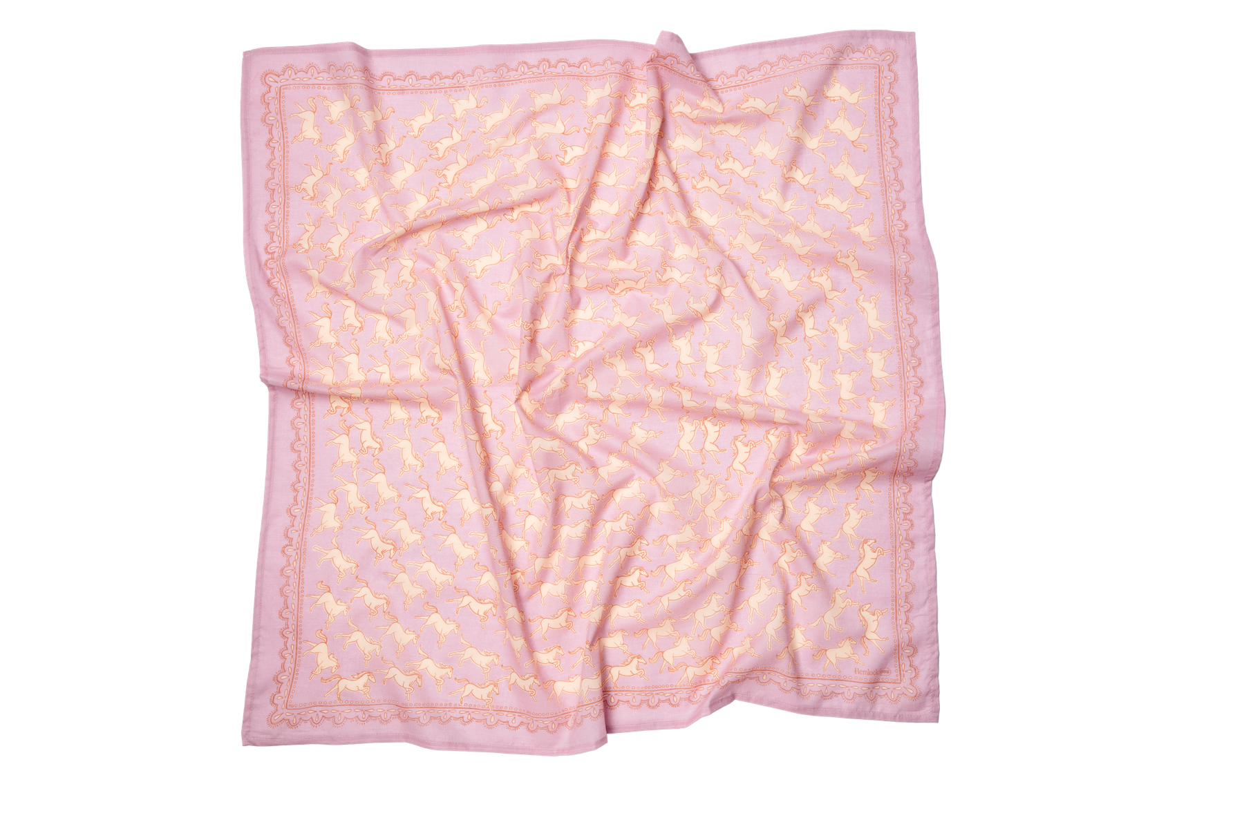 Handker Bandanas - 34" Wild Rag Horses Bandana