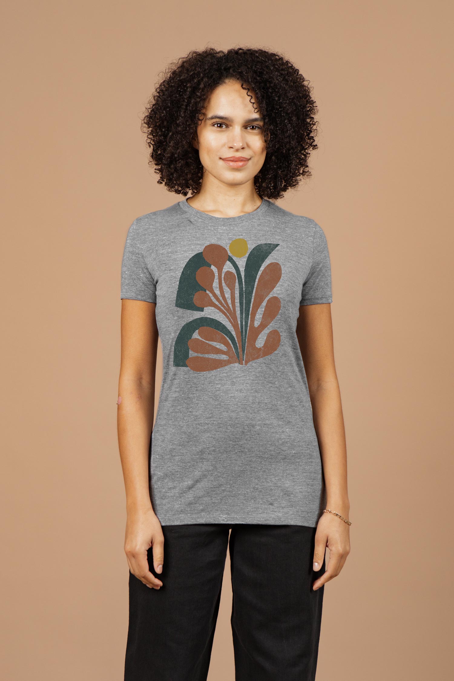Women's Bloom Tee / Grey