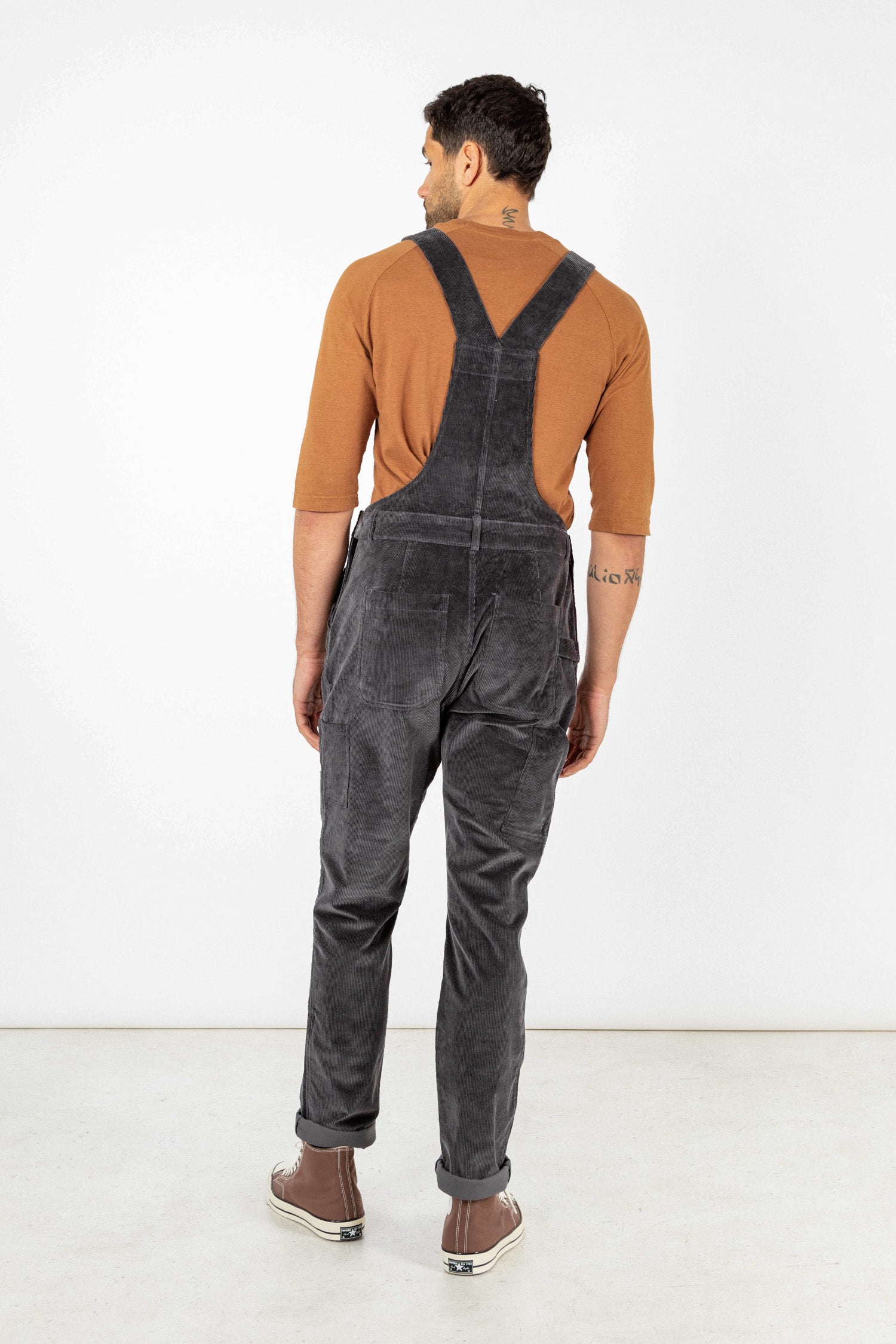 Miller Overall / Charcoal Corduroy