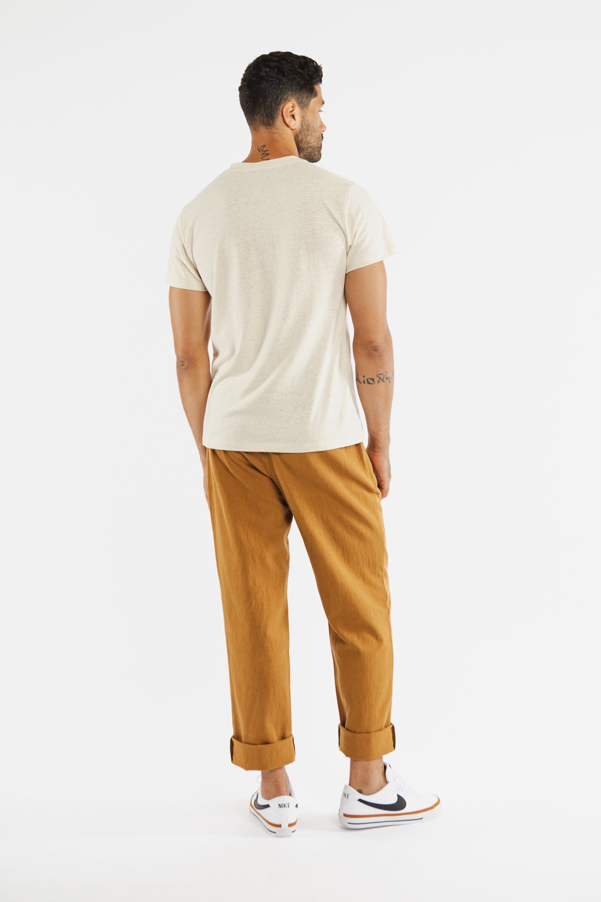 Organic Hemp Pocket Tee / Ivory