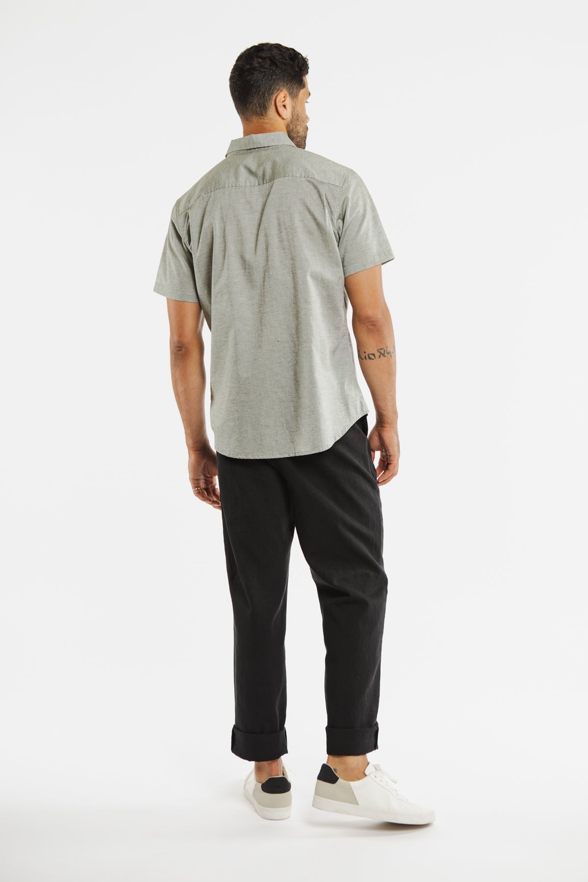 Jordan Slim Shirt / Sage