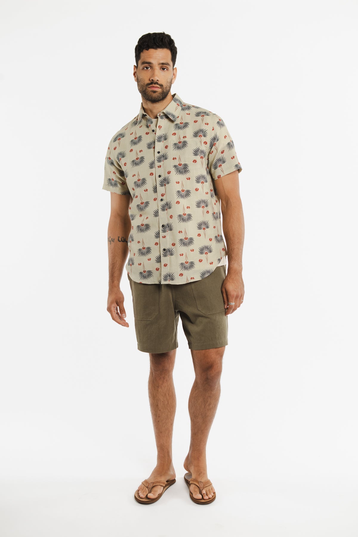 Harbor Slim Shirt / Aloha Floral