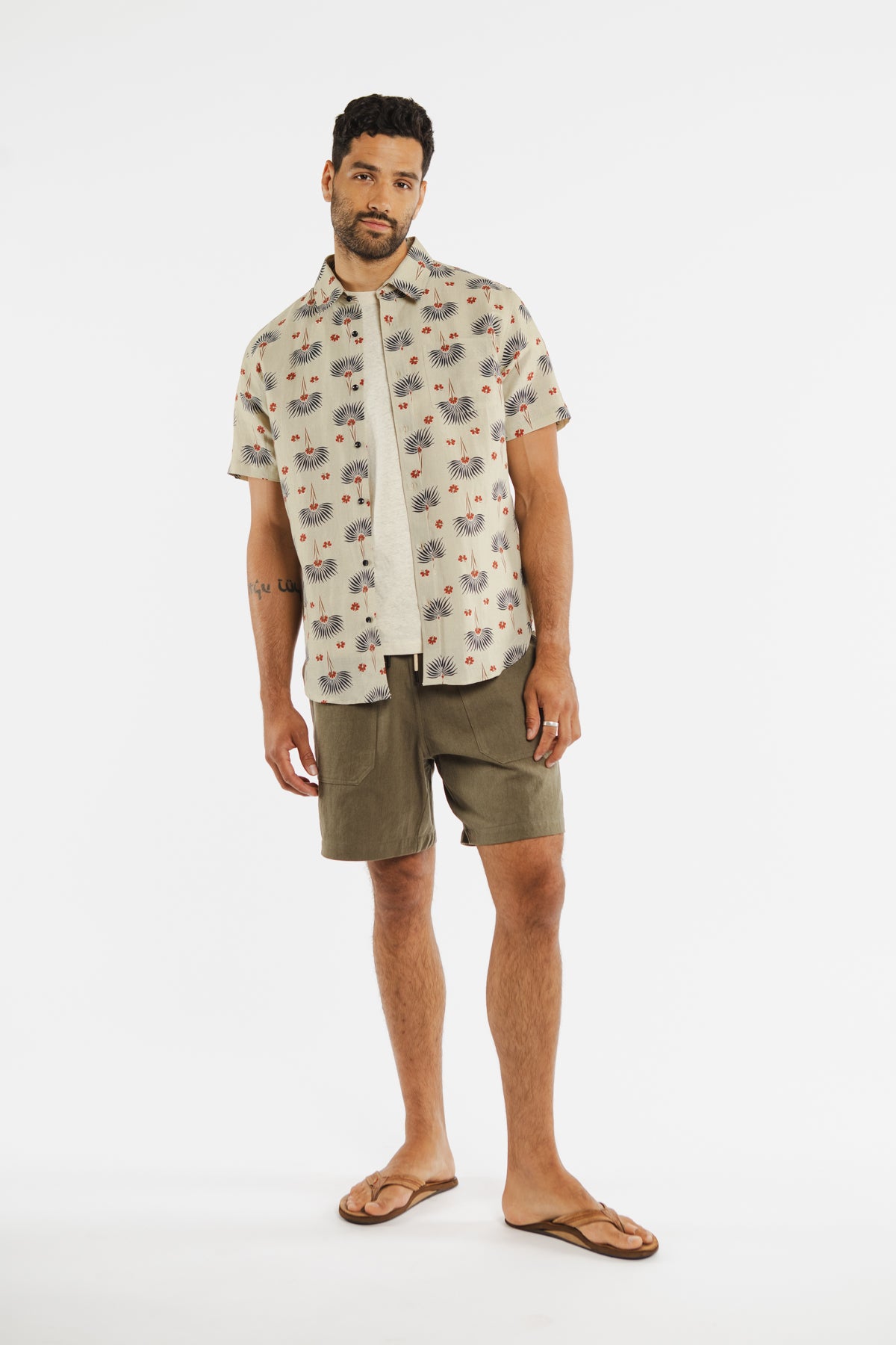 Harbor Slim Shirt / Aloha Floral