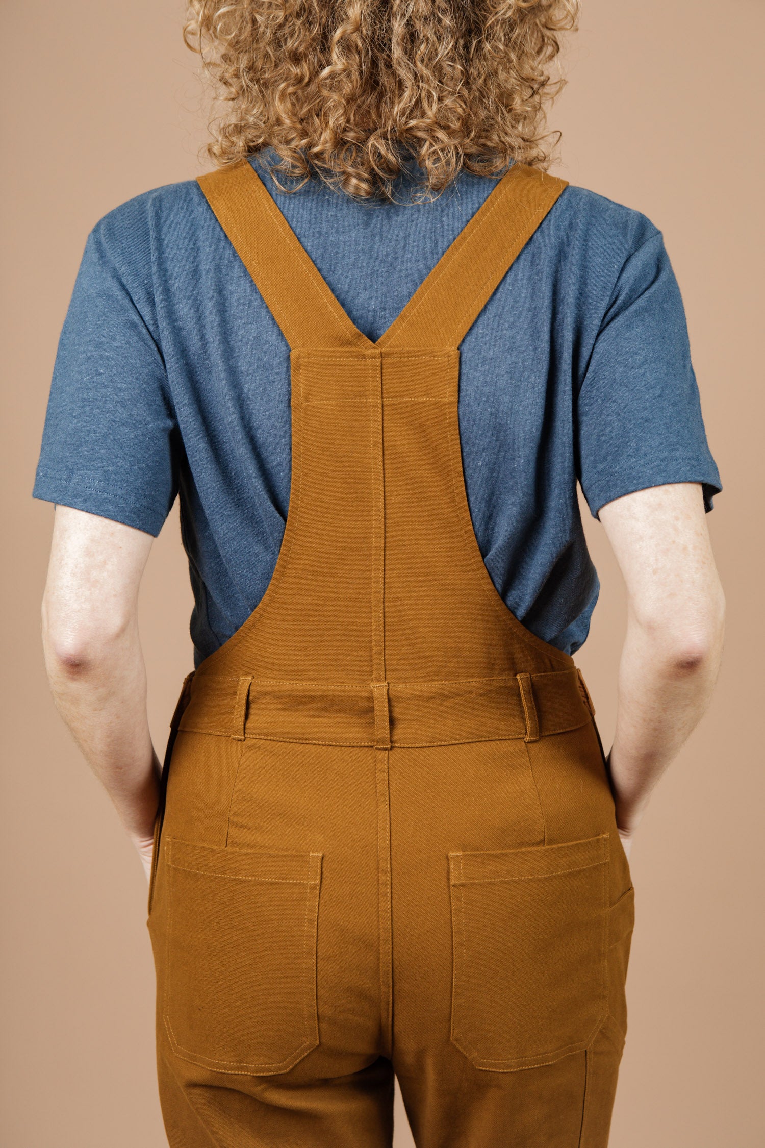 Tobin Utility Overall / Brown Canvas