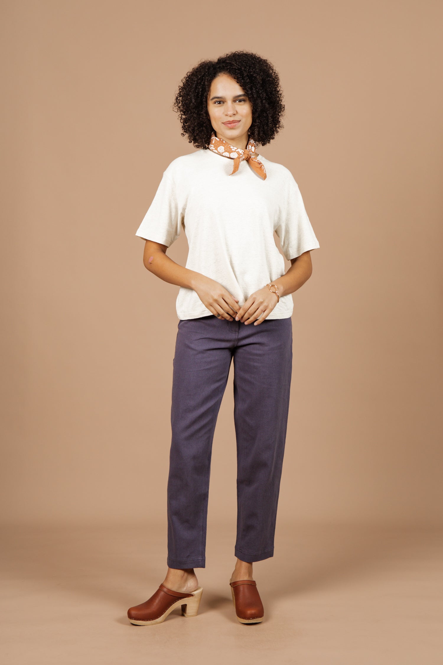 Organic Hemp Boxy Tee / Ivory