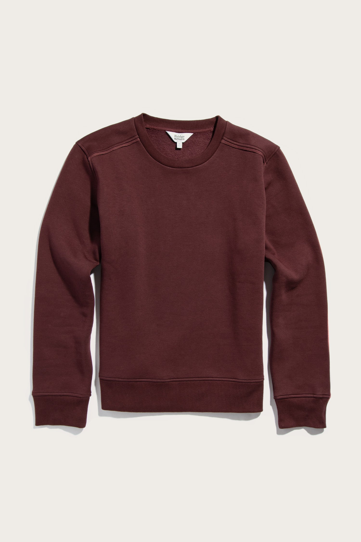 Bailey Crew Sweatshirt / Burgundy