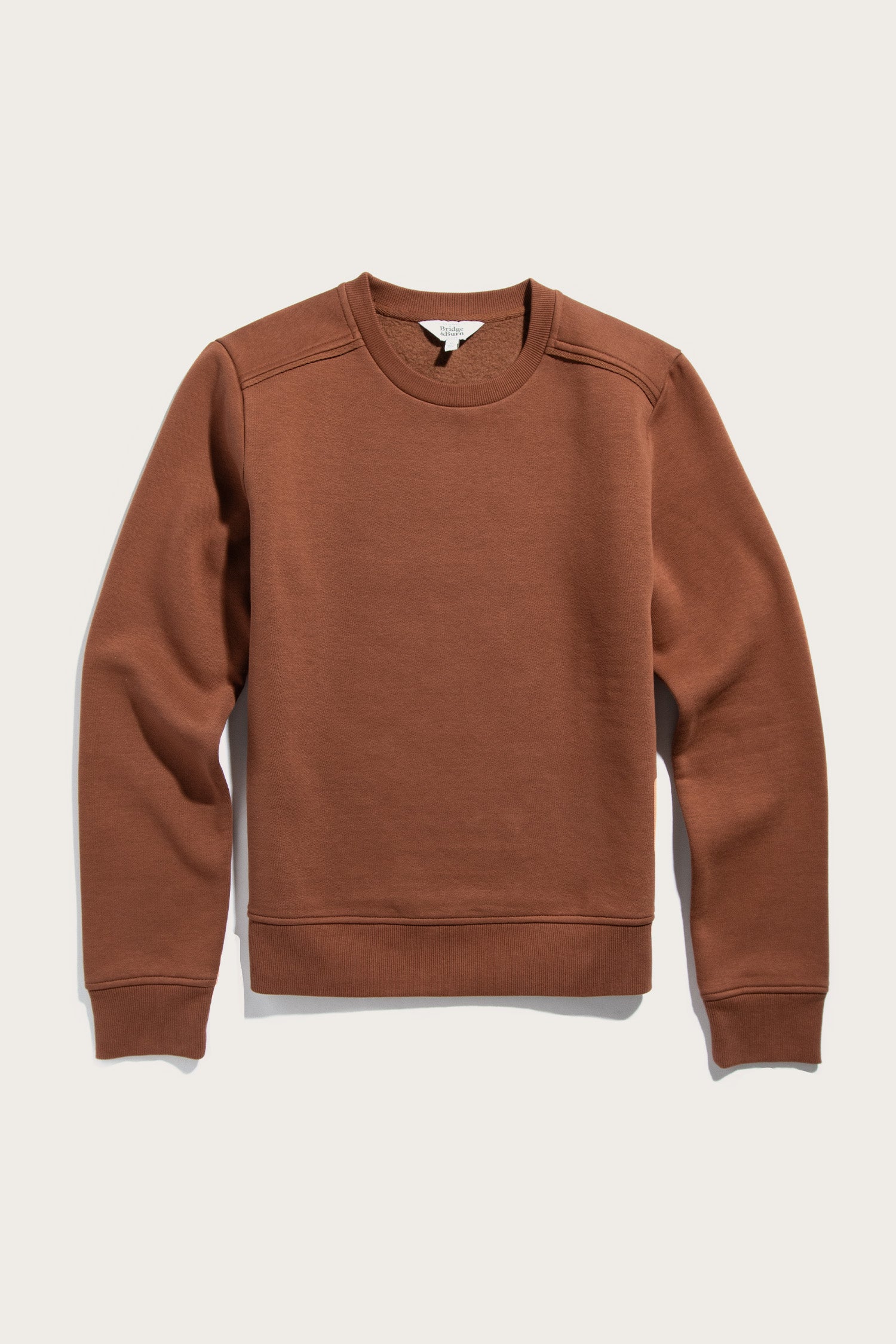 Bailey Crew Sweatshirt / Burnt Umber