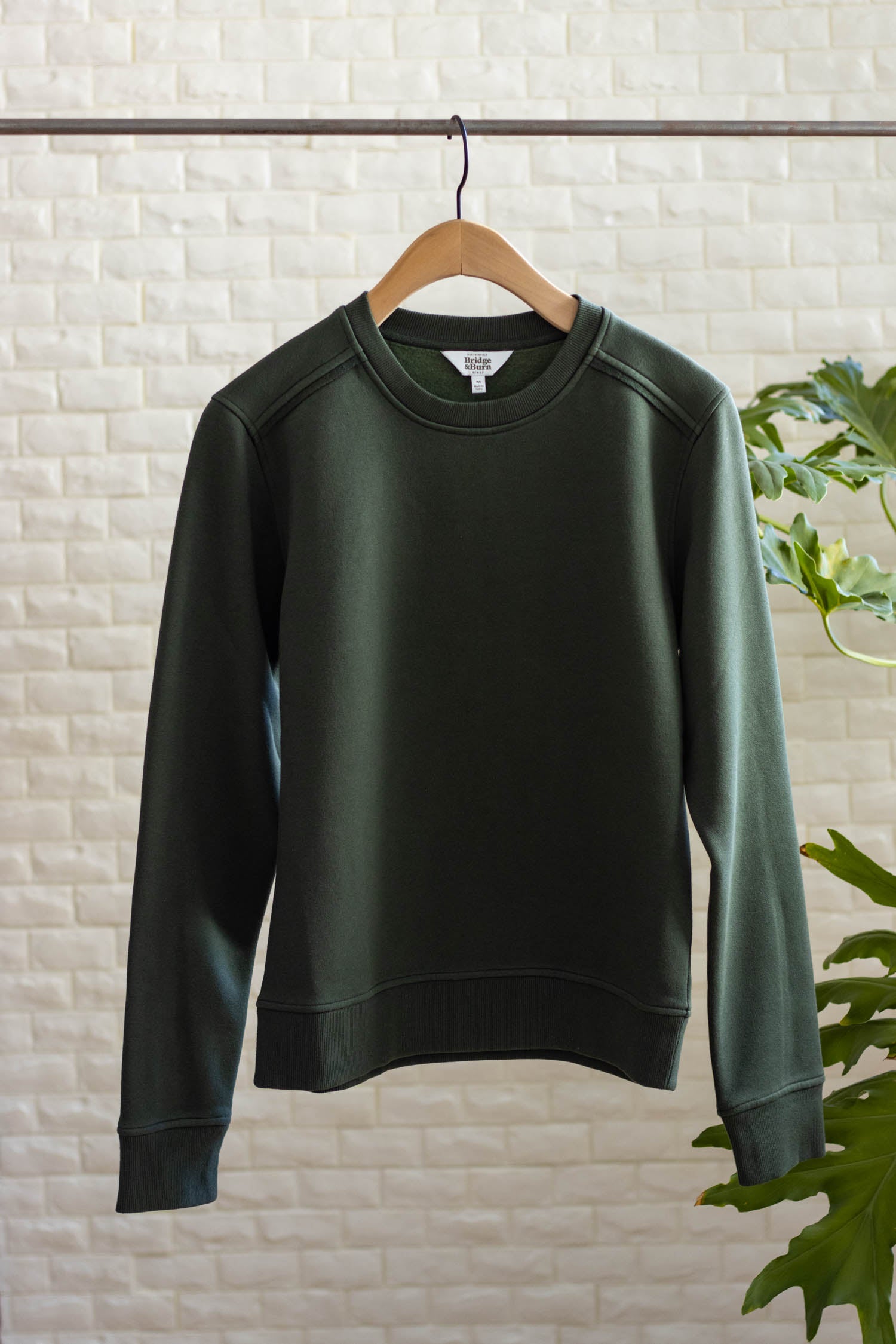 Bailey Crew Sweatshirt / Forest Night