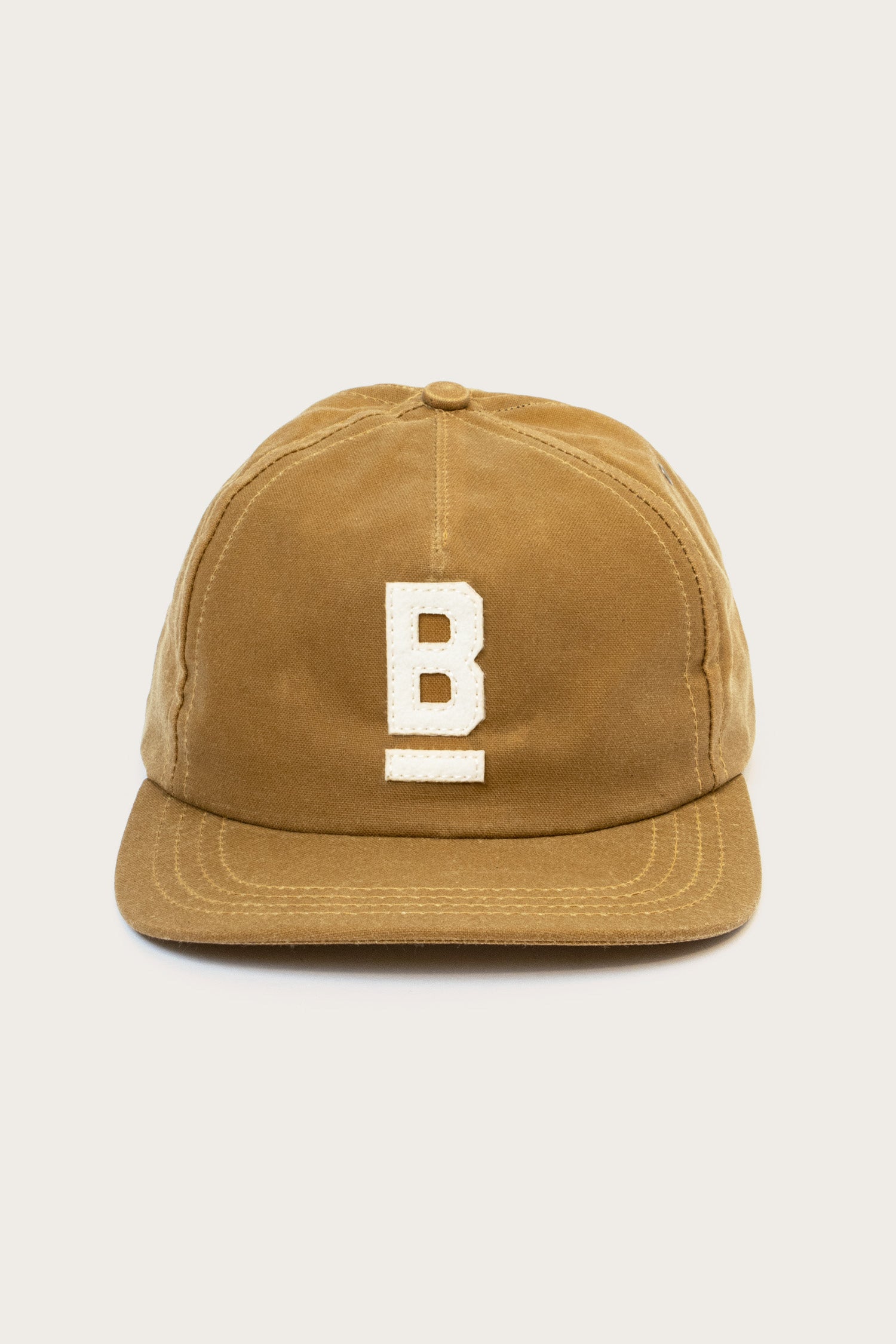 B Flat Waxed Cap / Brown