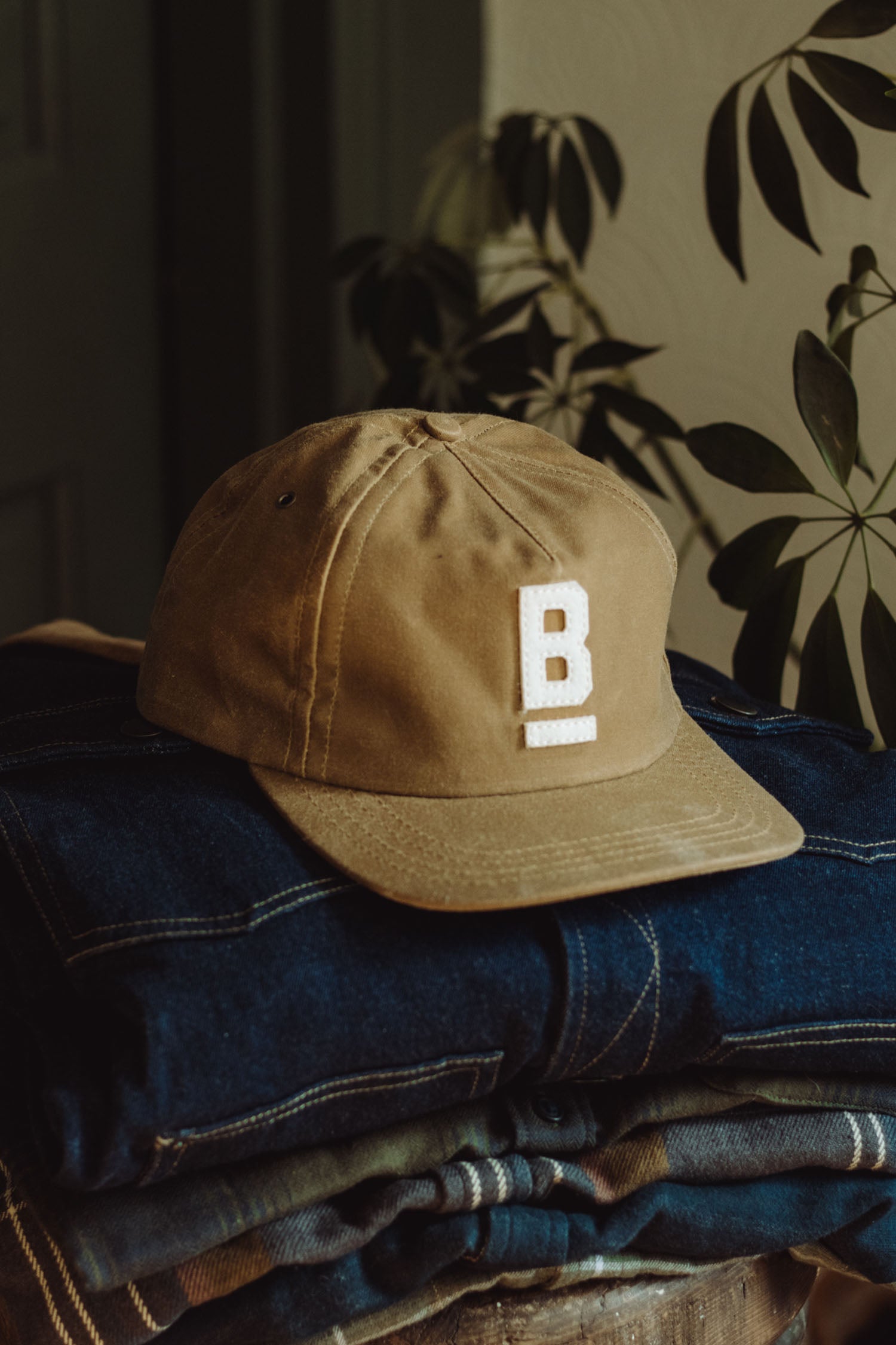 B Flat Waxed Cap / Brown