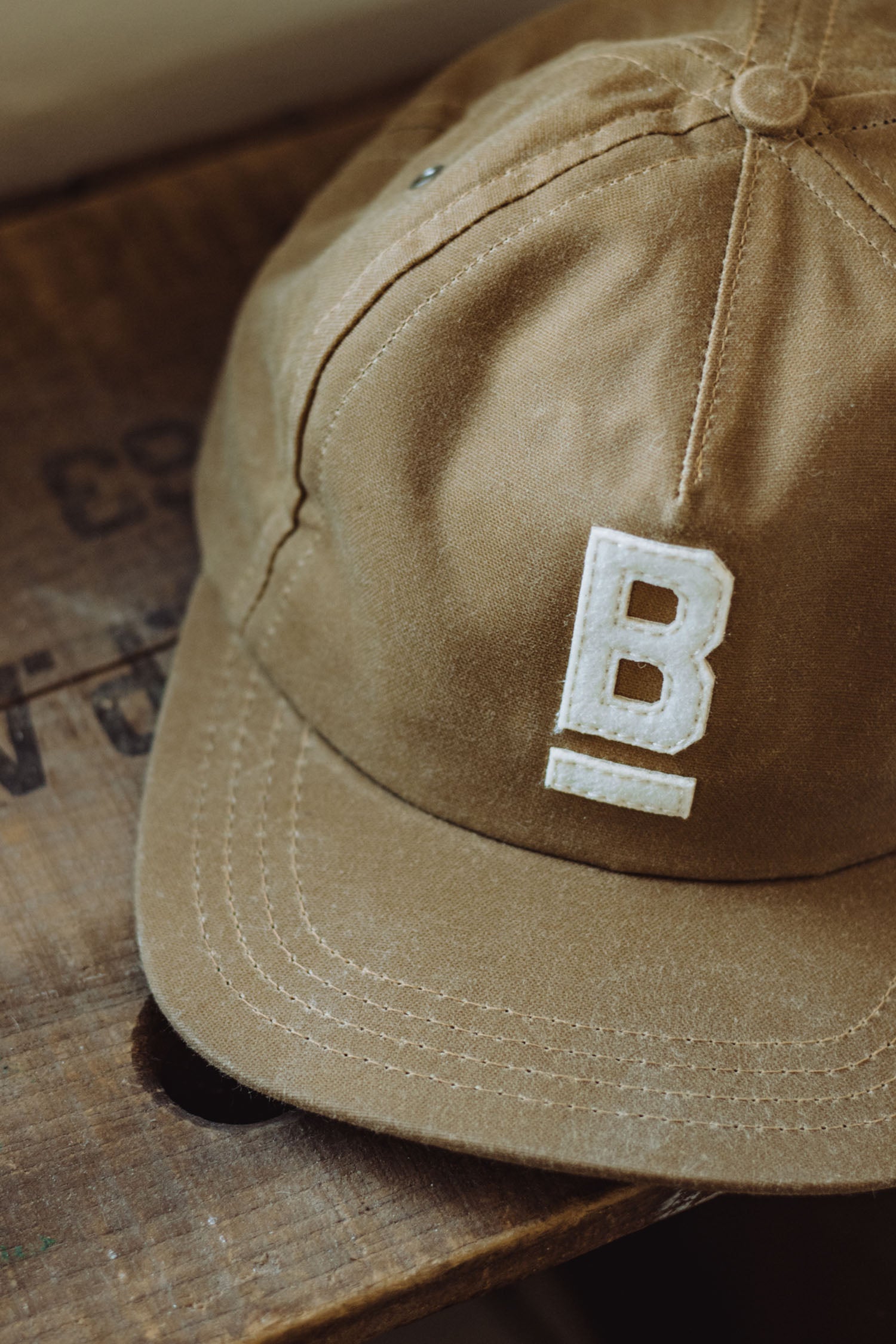 B Flat Waxed Cap / Brown