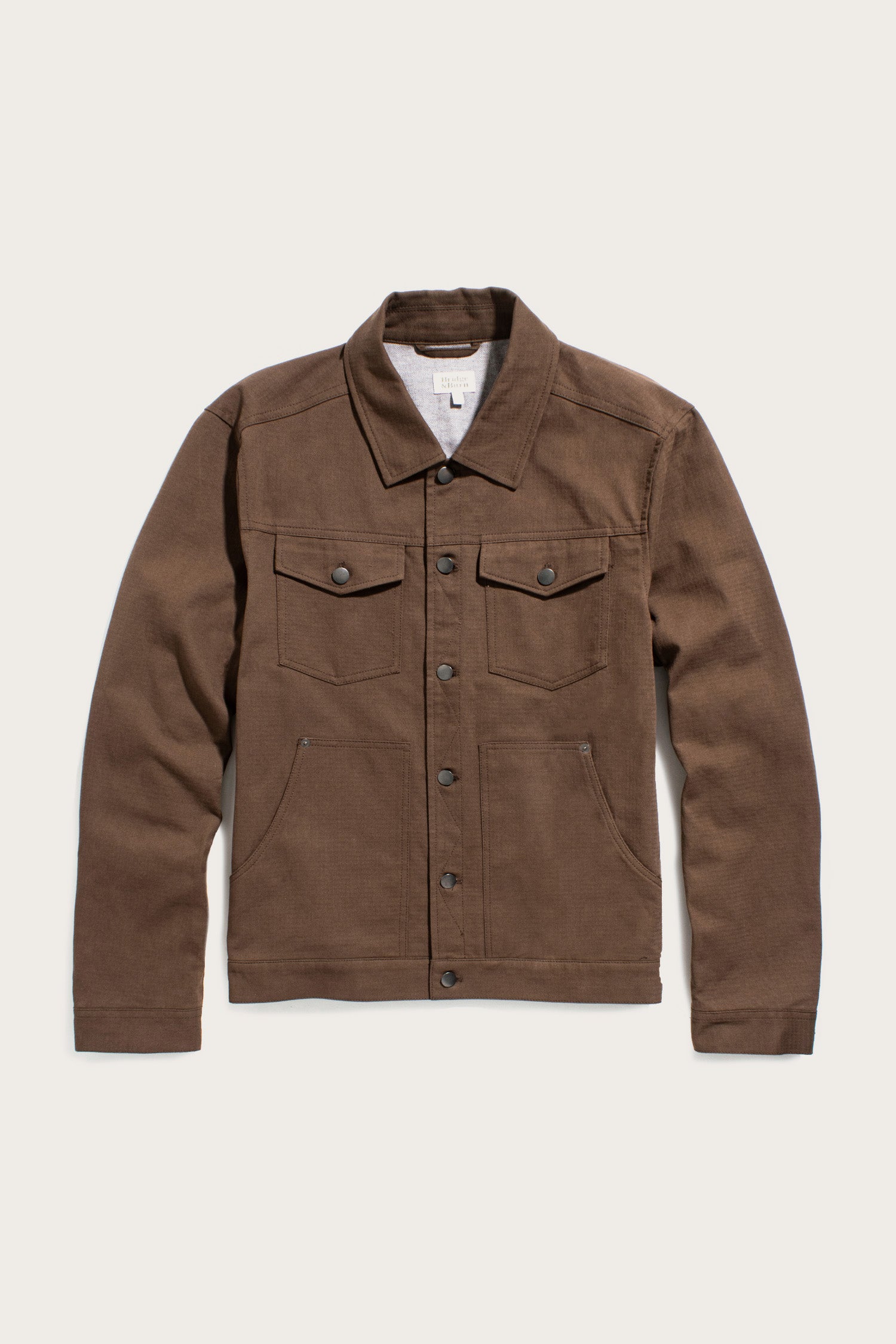 Burl Trucker Jacket / Walnut