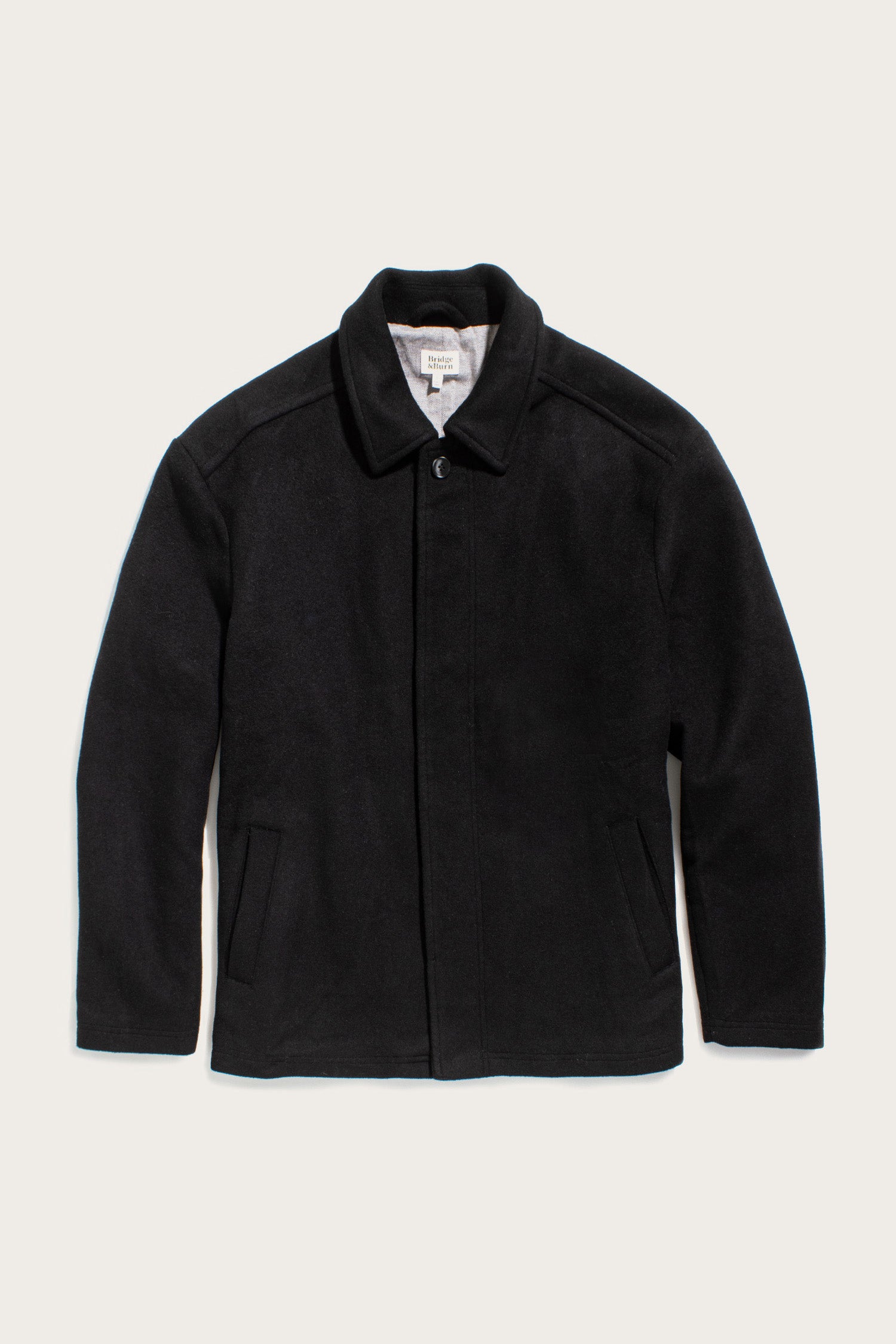 Clive Car Coat / Black