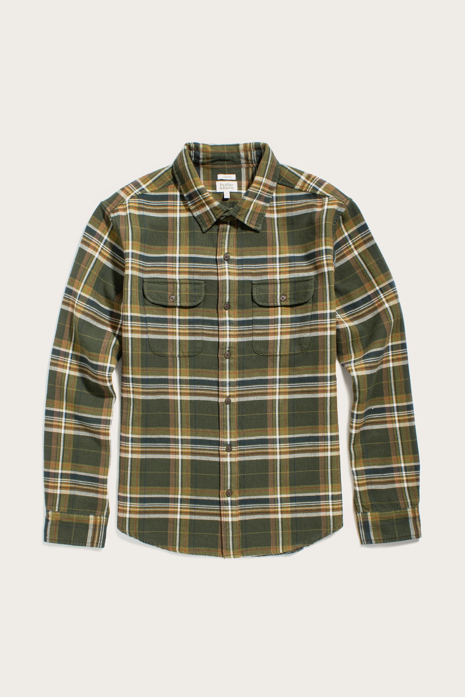 Cole Slim Shirt / Green Mountain Plaid