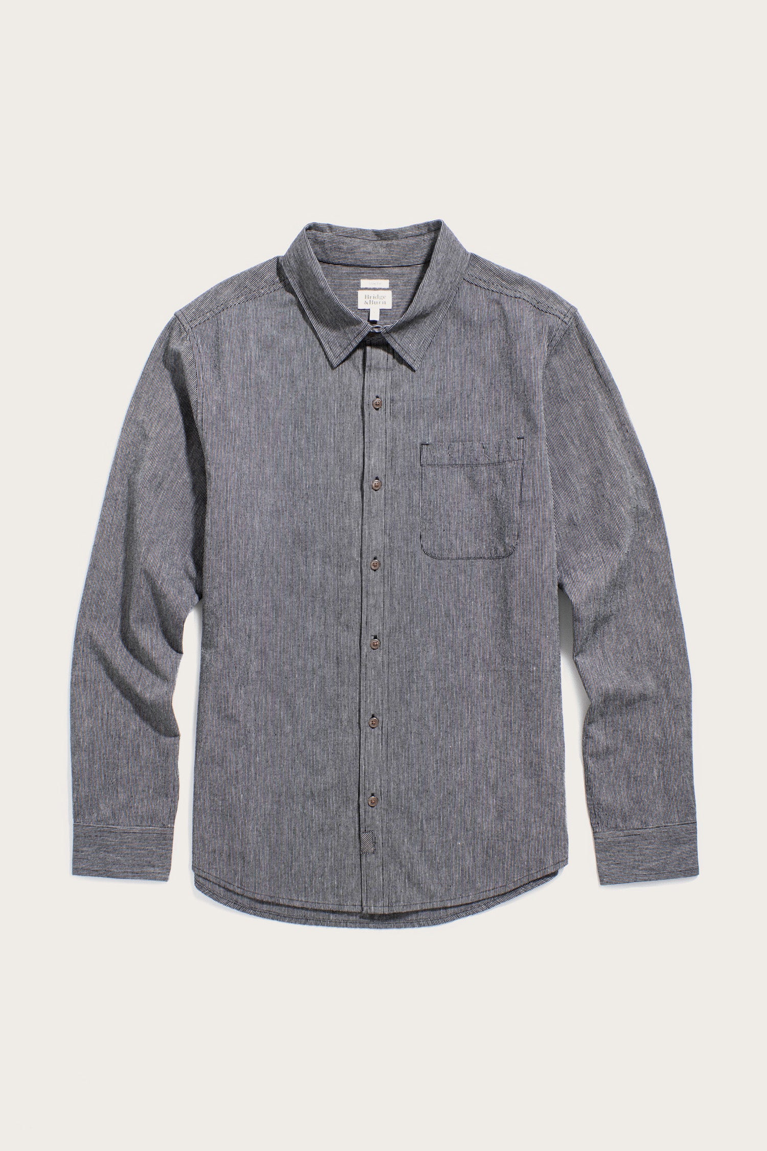 Jude Shirt / Onyx Stripe