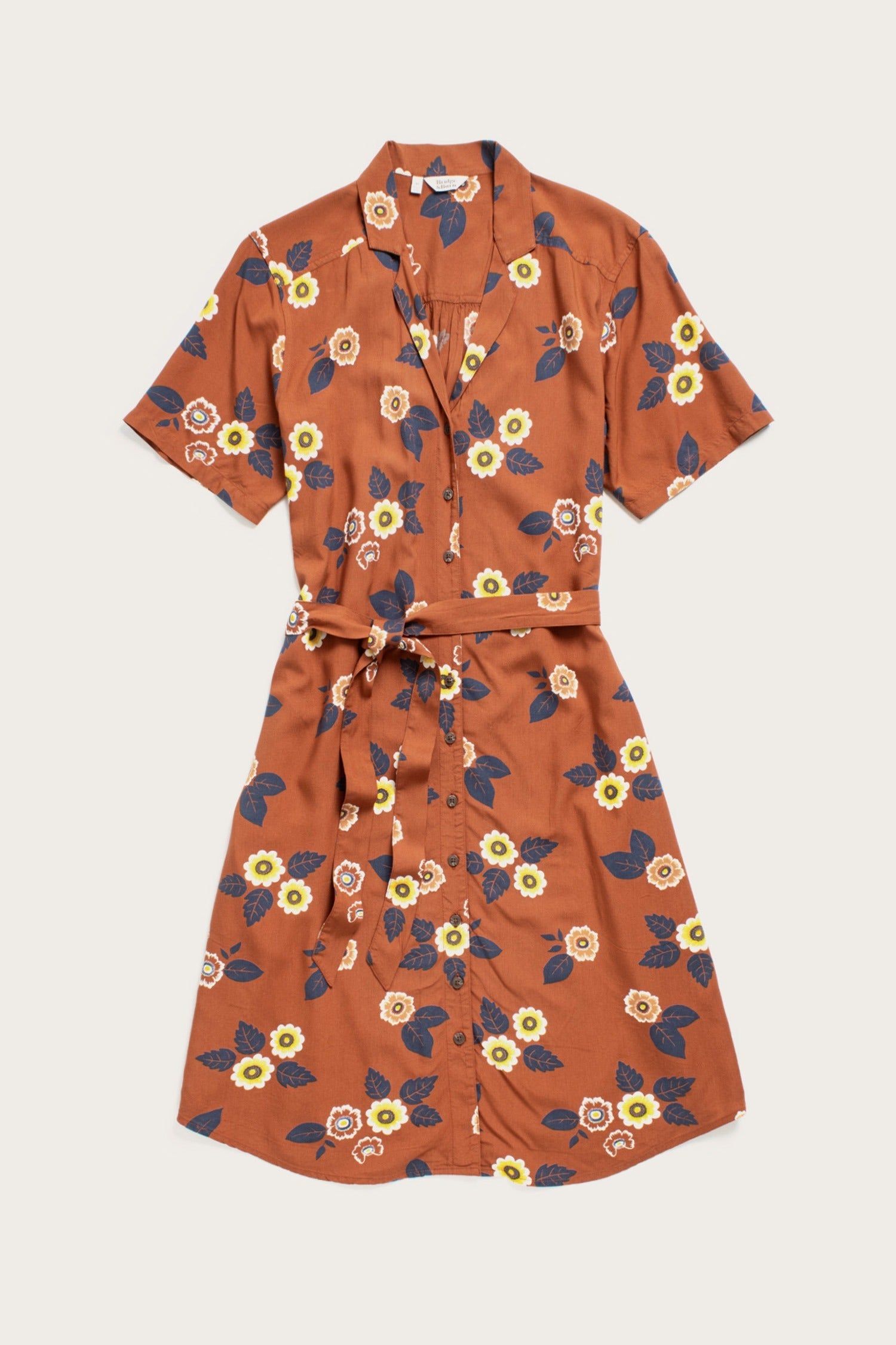 Sofia Shirt Dress / Rose Floral