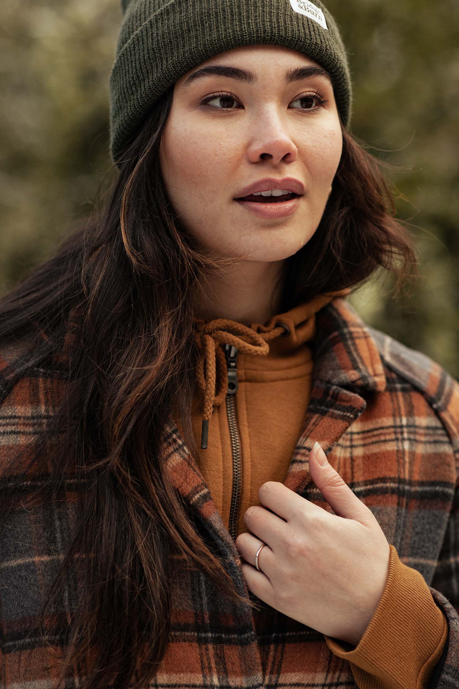 Alberta Car Coat / Dorset Brushed Plaid