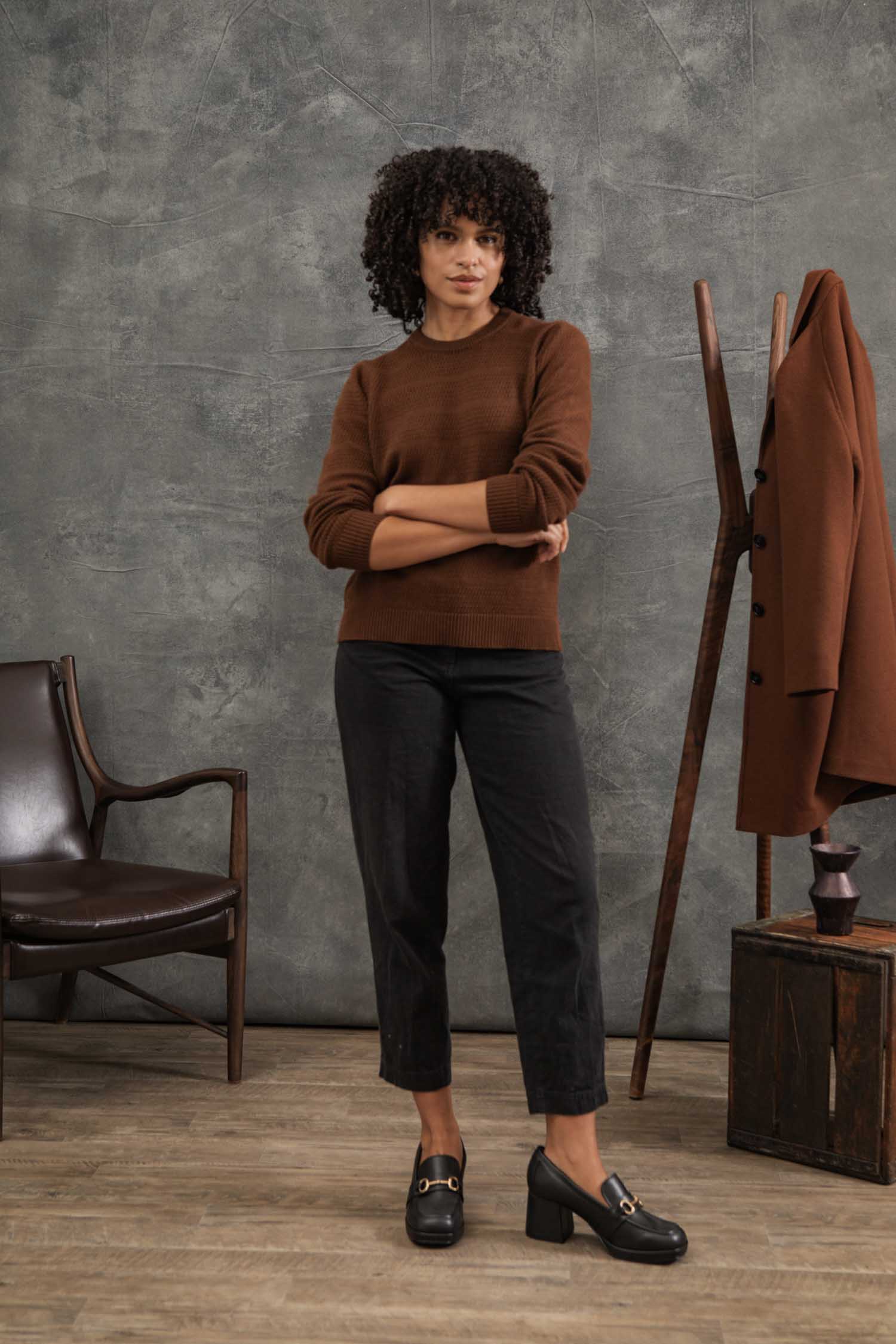 Ansel Sweater / Walnut