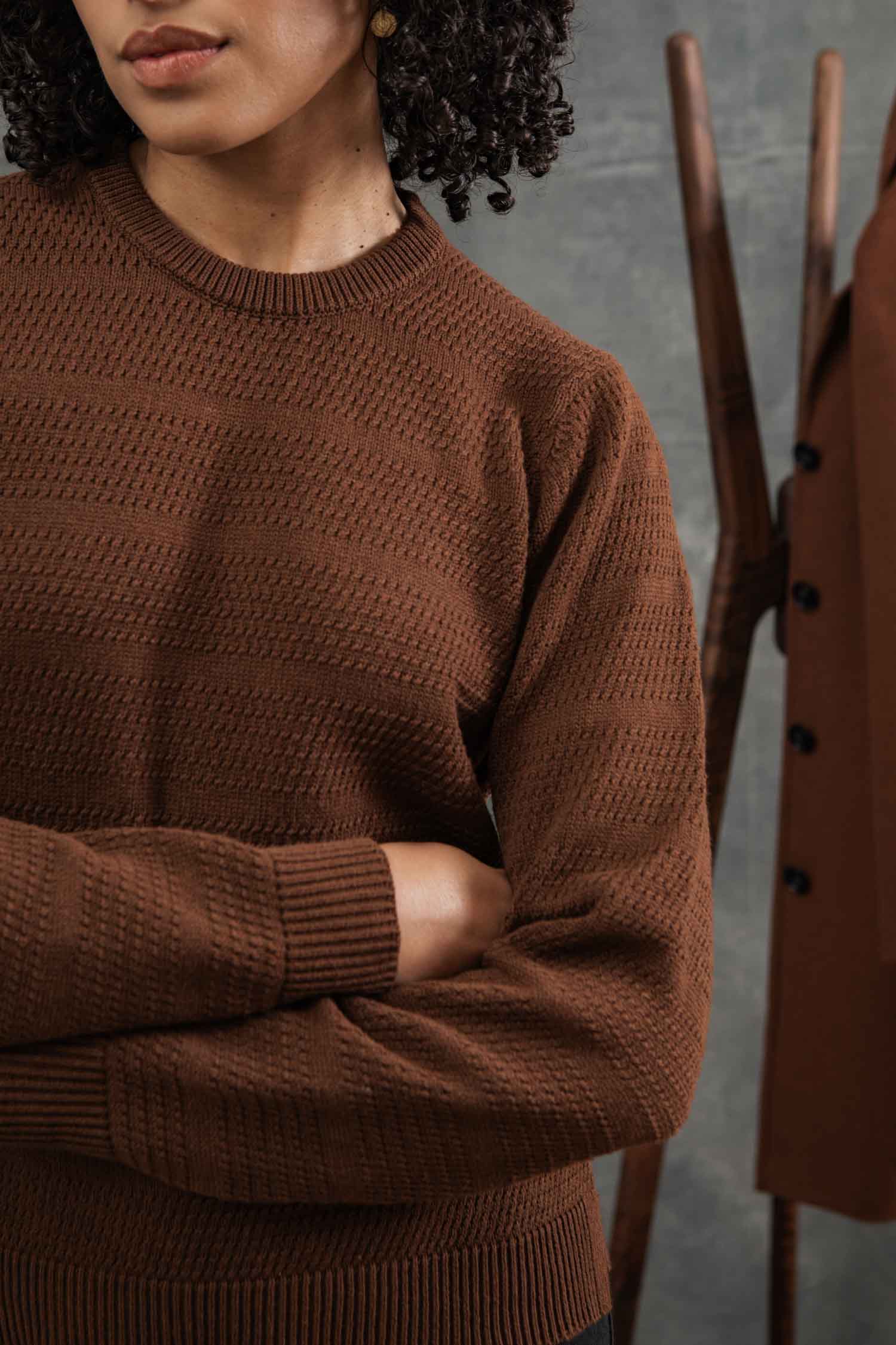 Ansel Sweater / Walnut