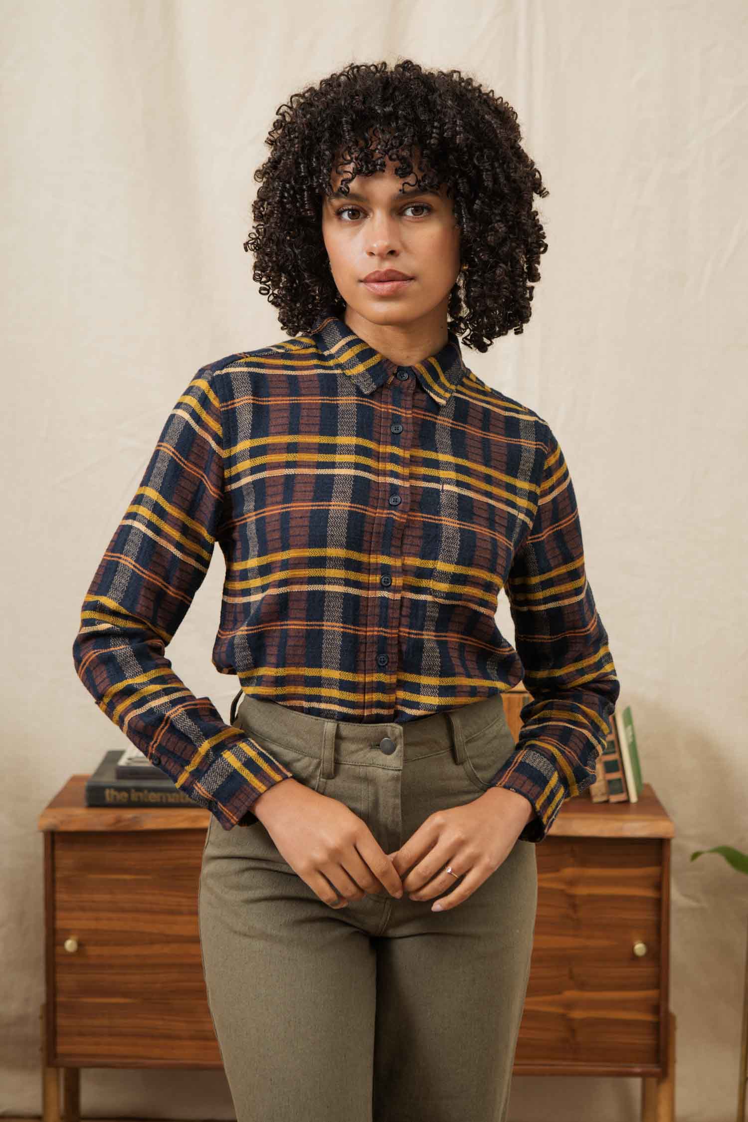 Ash Slim Shirt / Desert Dawn Plaid
