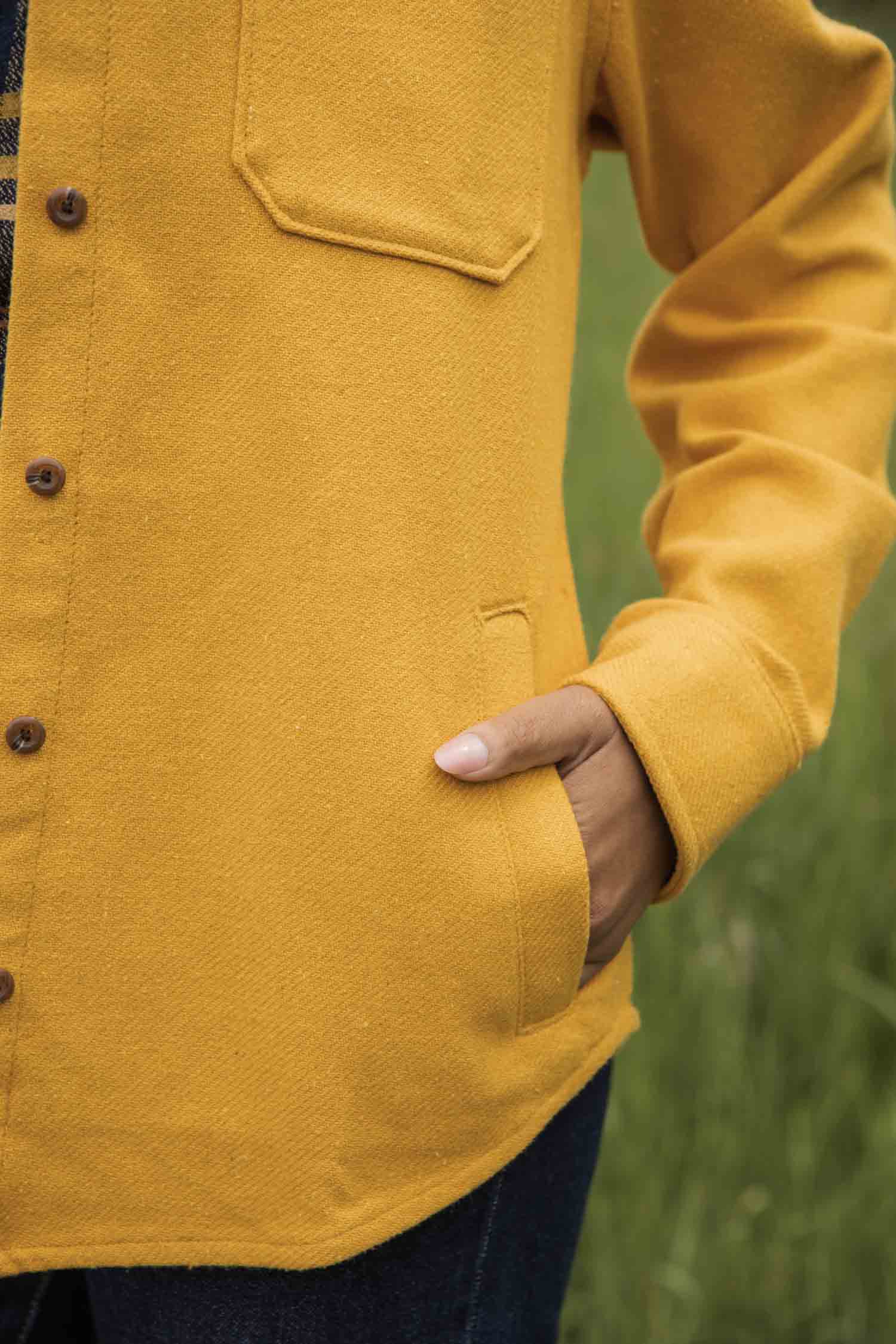 Dawson Overshirt / Antique Gold