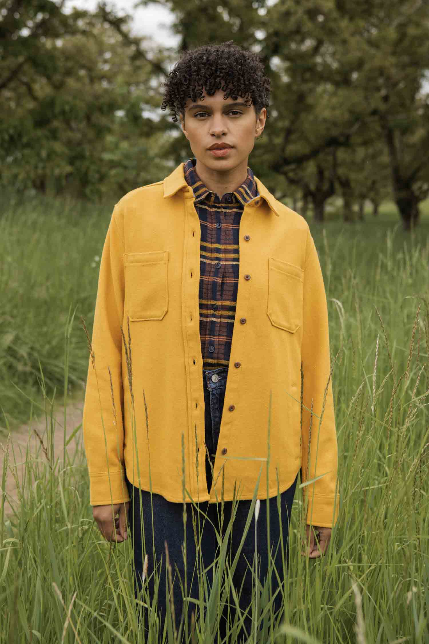 Dawson Overshirt / Antique Gold
