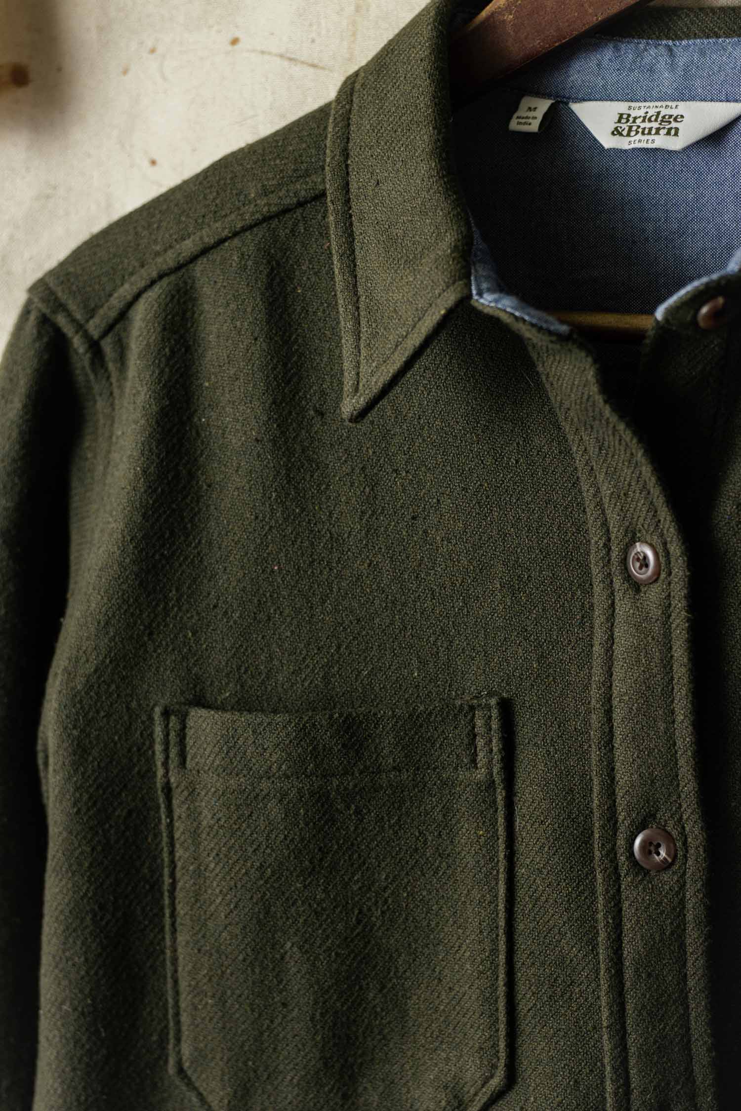 Dawson Overshirt / Dark Sage