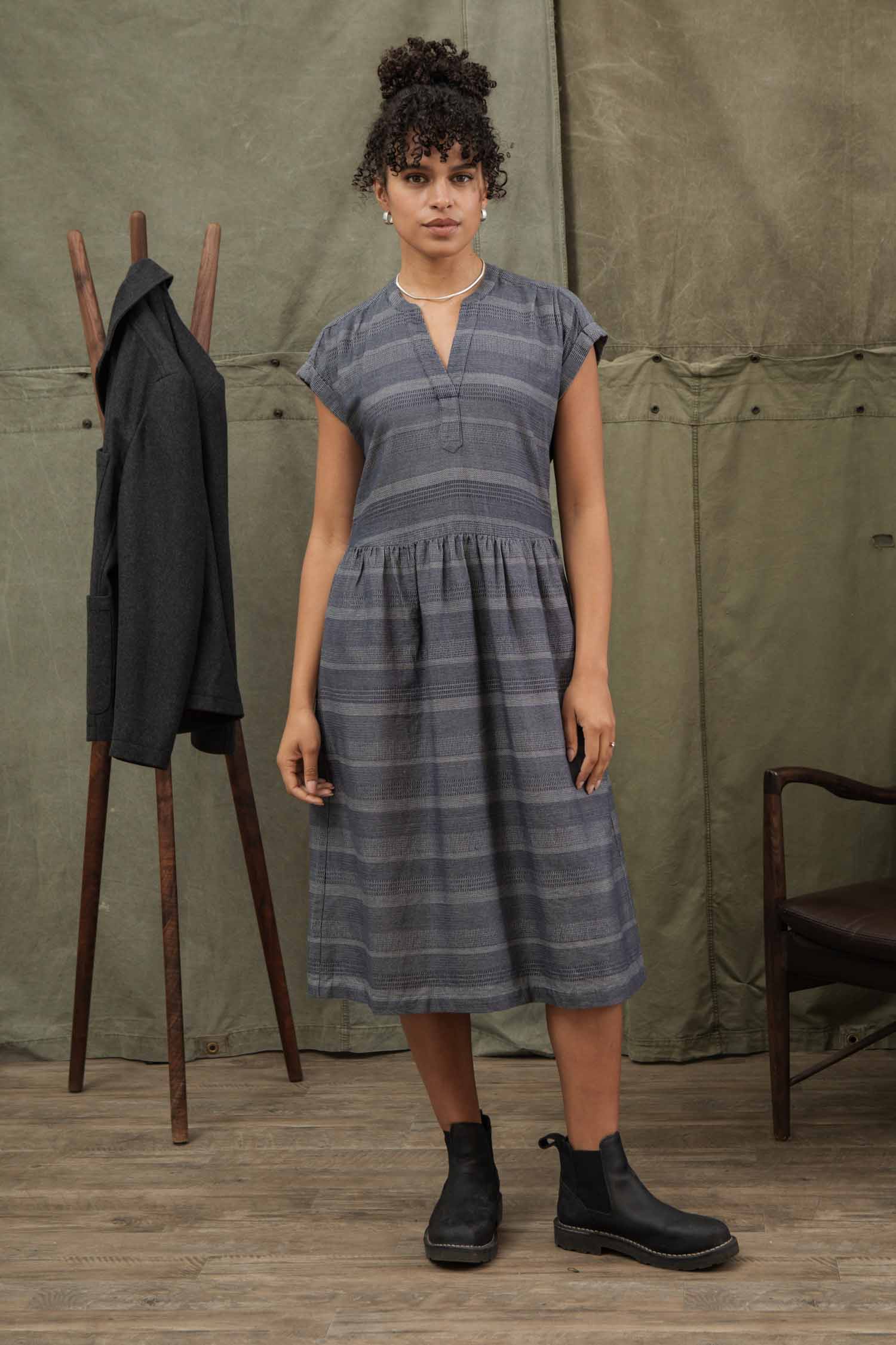 Ira Dress / Cascade Weave