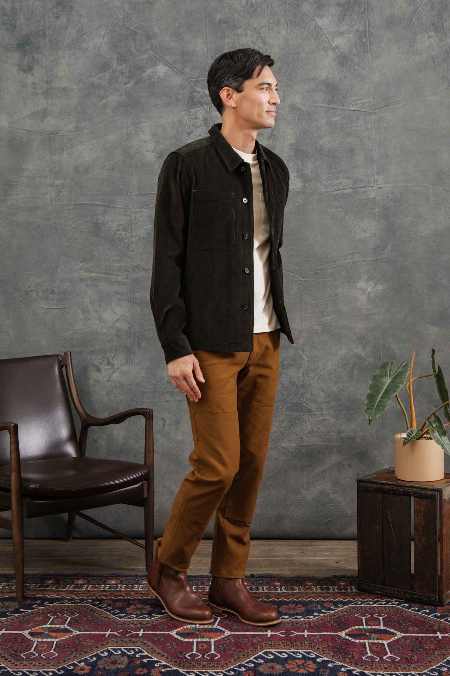 Banks Shirt Jacket / Deep Pine Corduroy