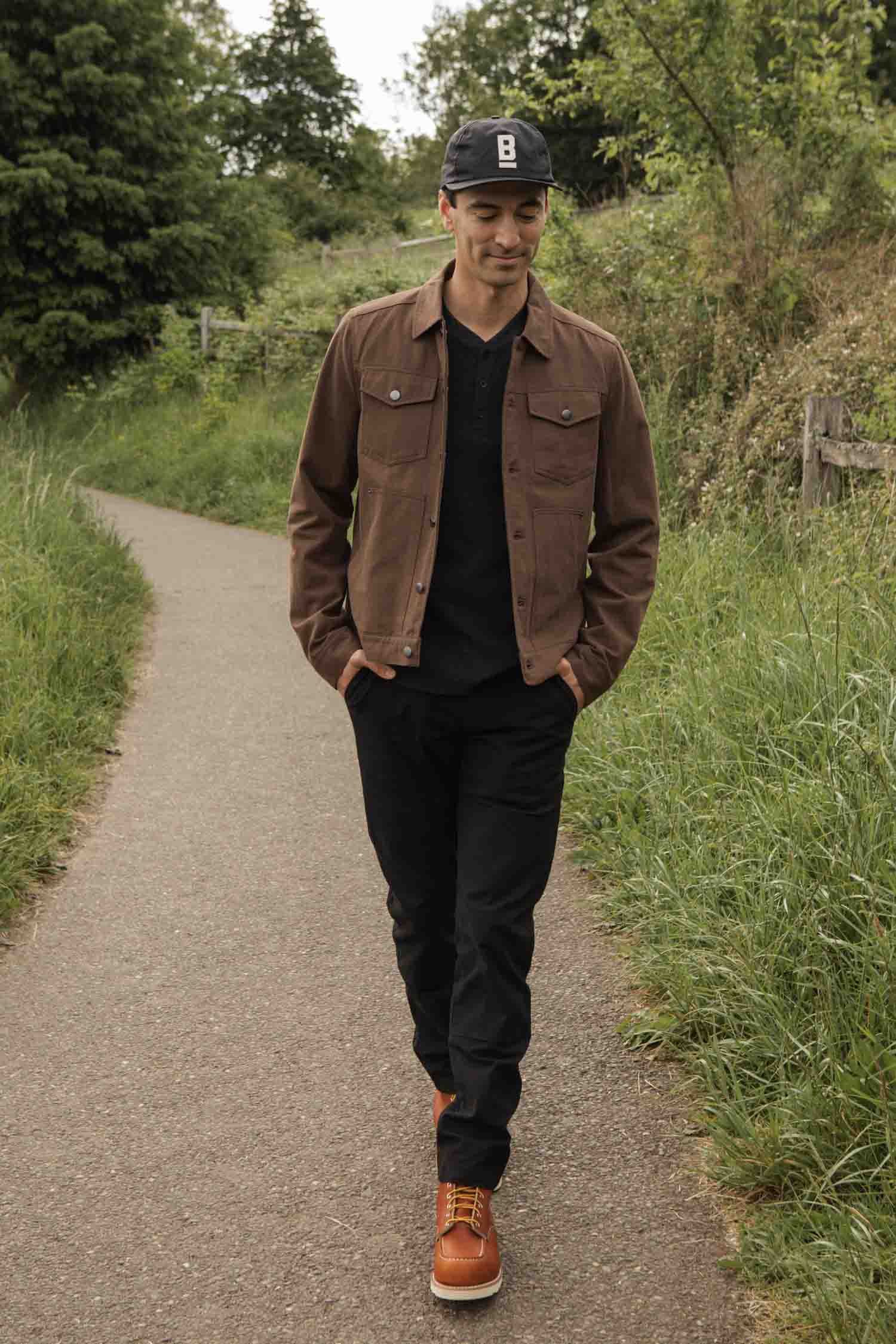 Burl Trucker Jacket / Walnut