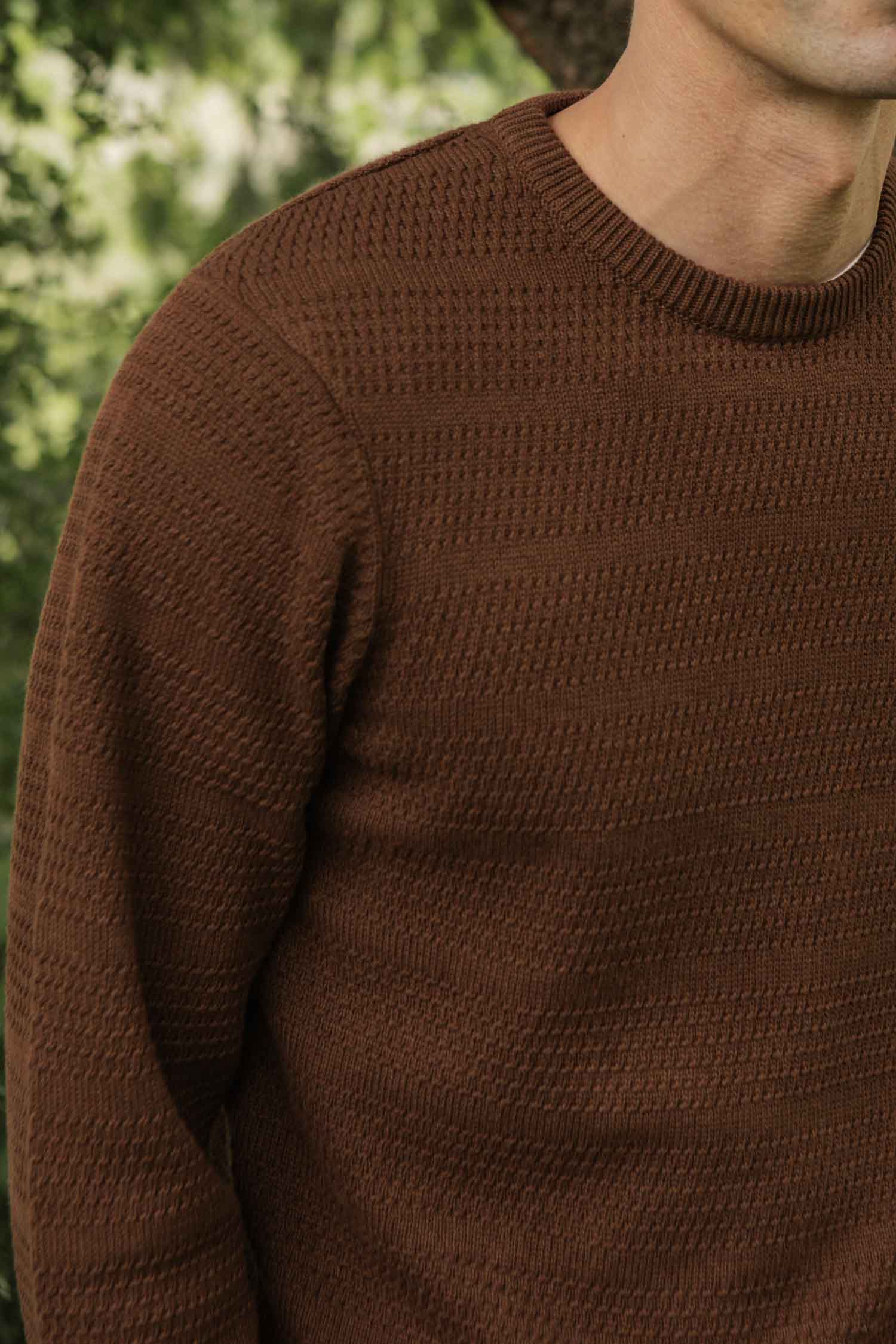 Calder Sweater / Walnut