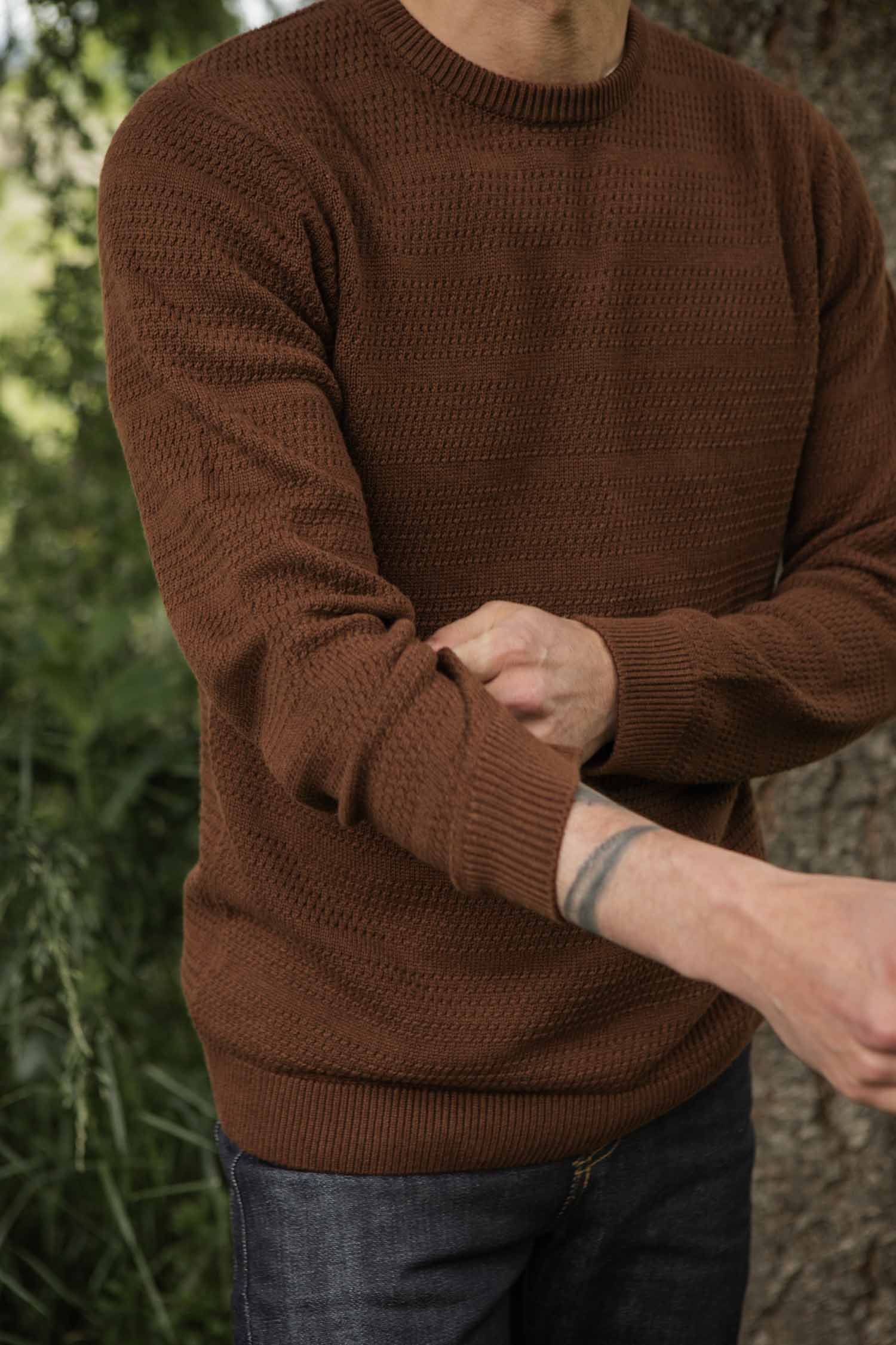 Calder Sweater / Walnut