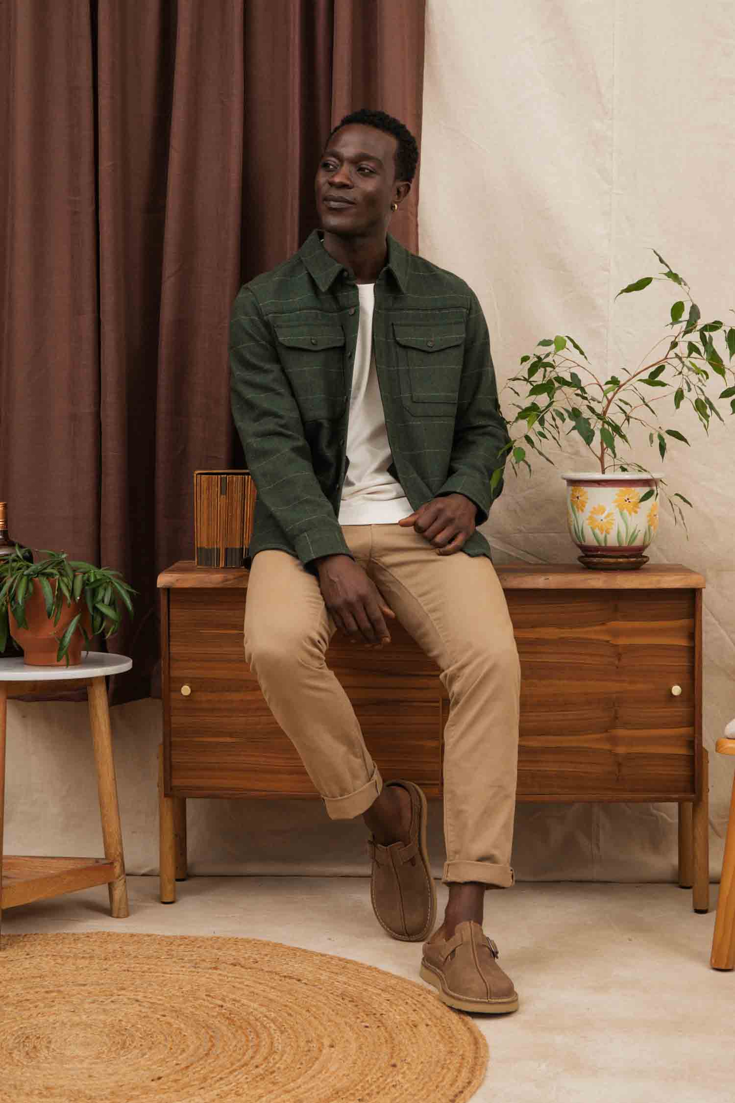 Fielding Shirt Jacket / Cypress Windowpane