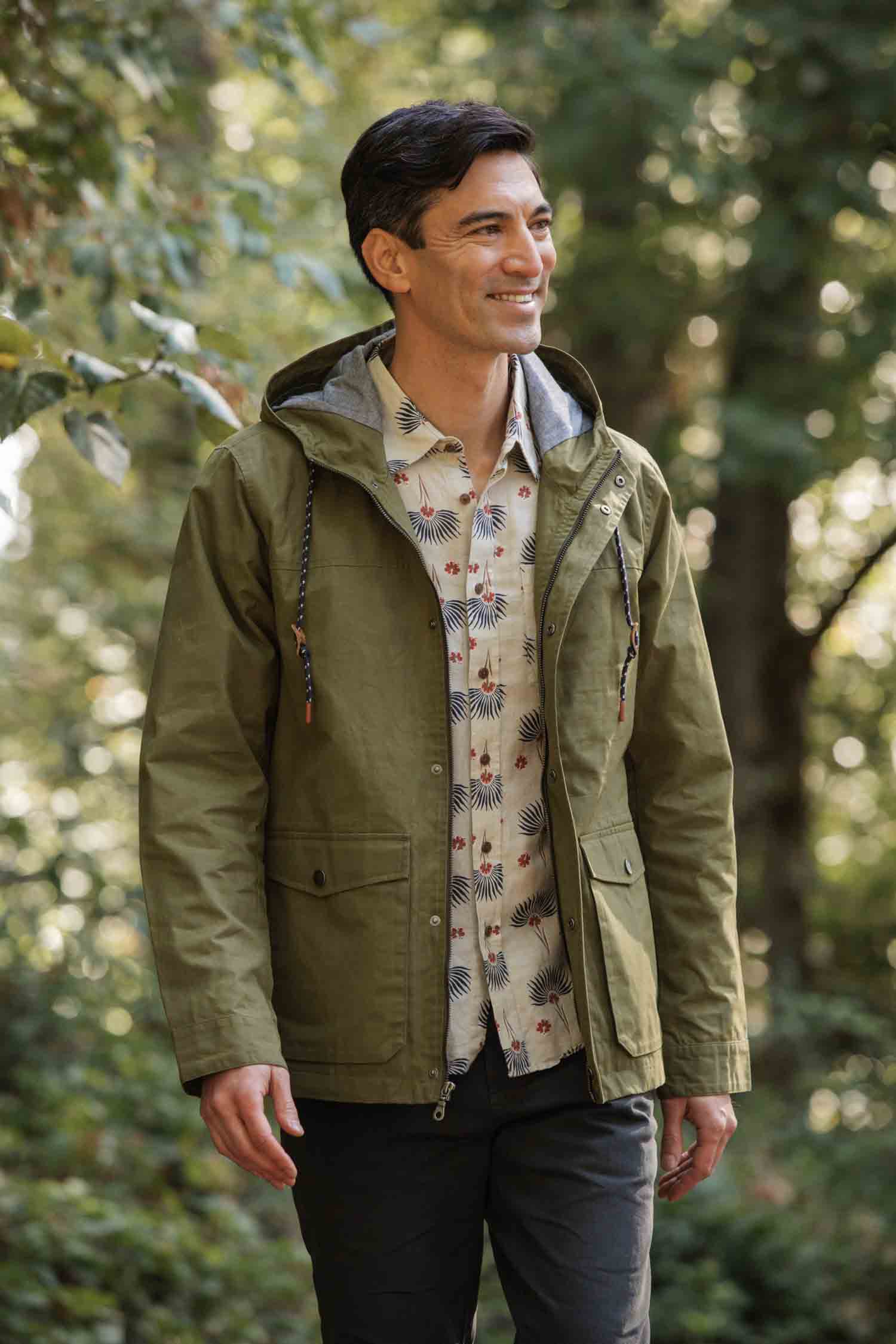 Marshall Jacket / Olive Waxed Canvas