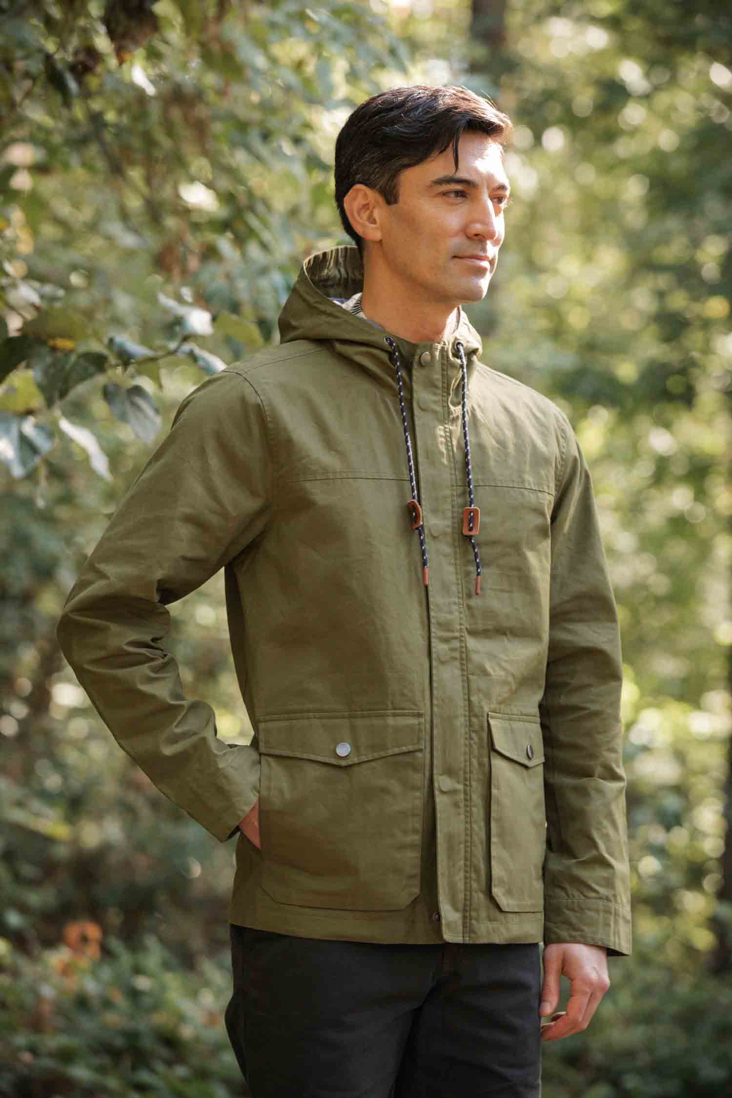 Marshall Jacket / Olive Waxed Canvas