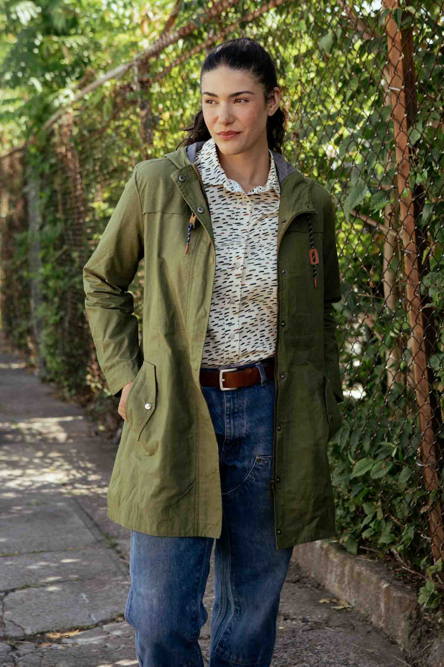 Briar Jacket / Olive Waxed Canvas