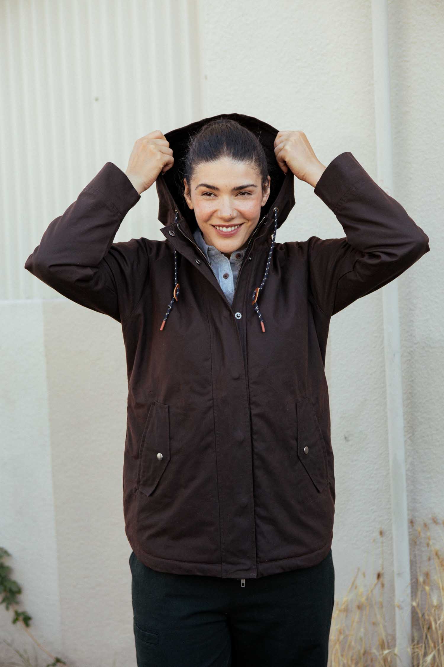 Sequoia Parka / Umber Waxed Canvas