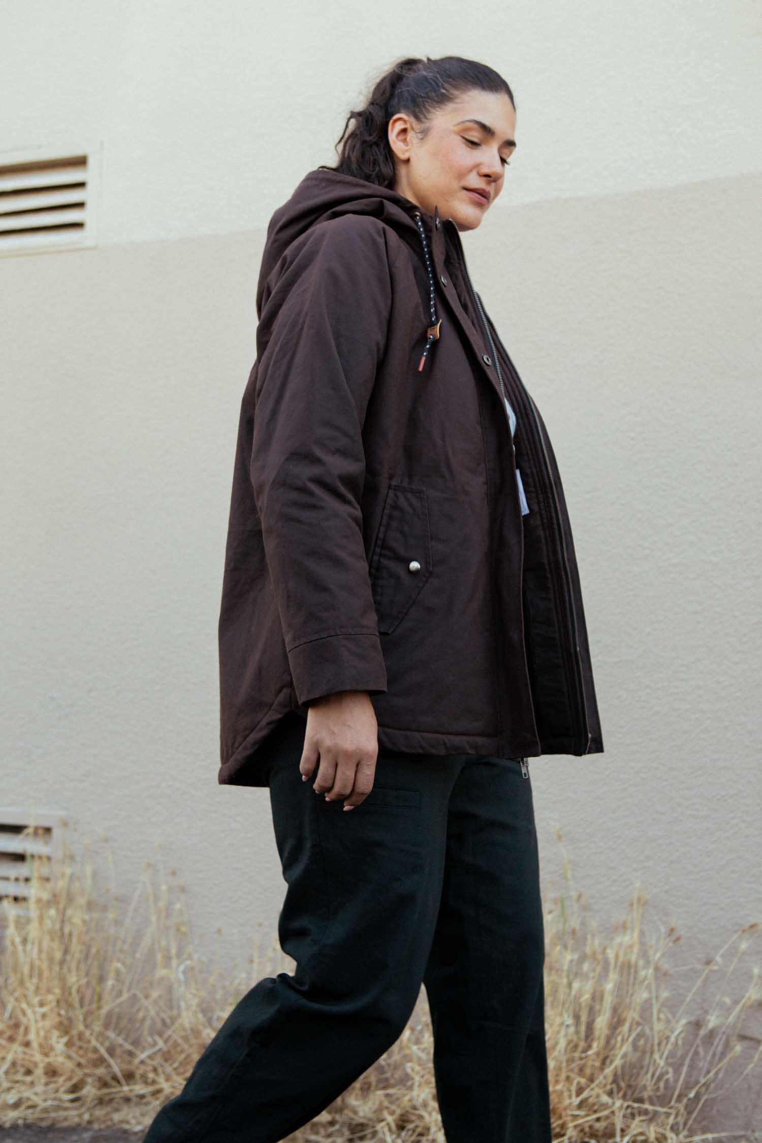Sequoia Parka / Umber Waxed Canvas