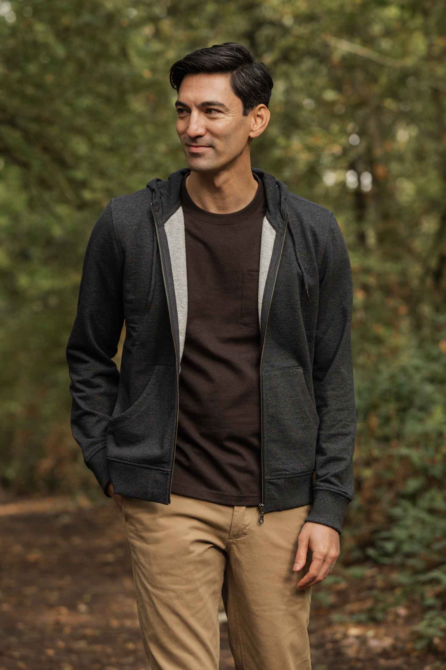 Ridge Hoodie / Charcoal