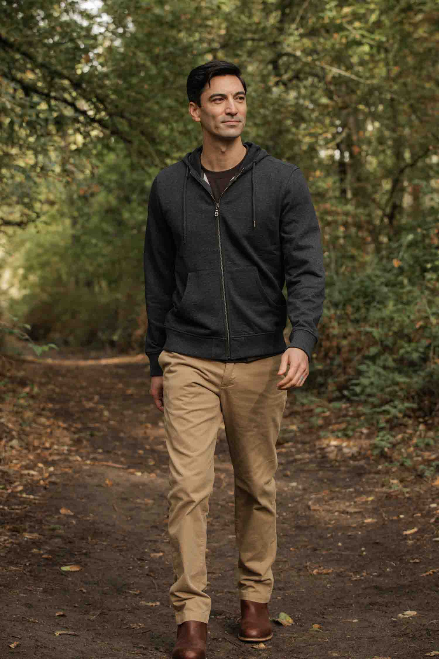 Ridge Hoodie / Charcoal