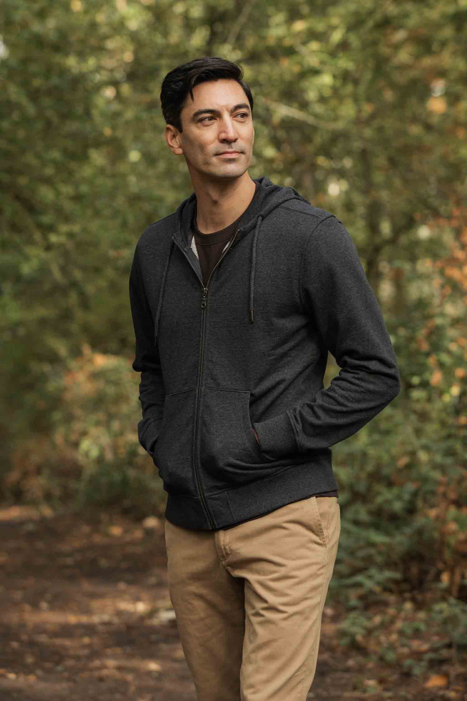 Ridge Hoodie / Charcoal