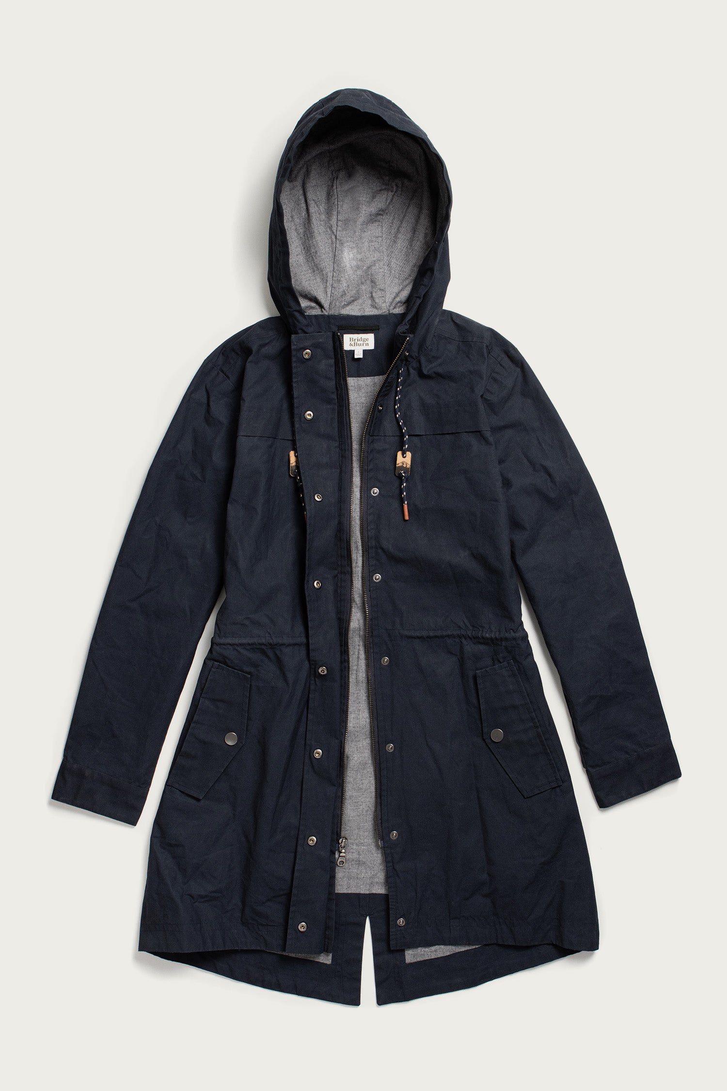 Briar Jacket / Navy Waxed Canvas