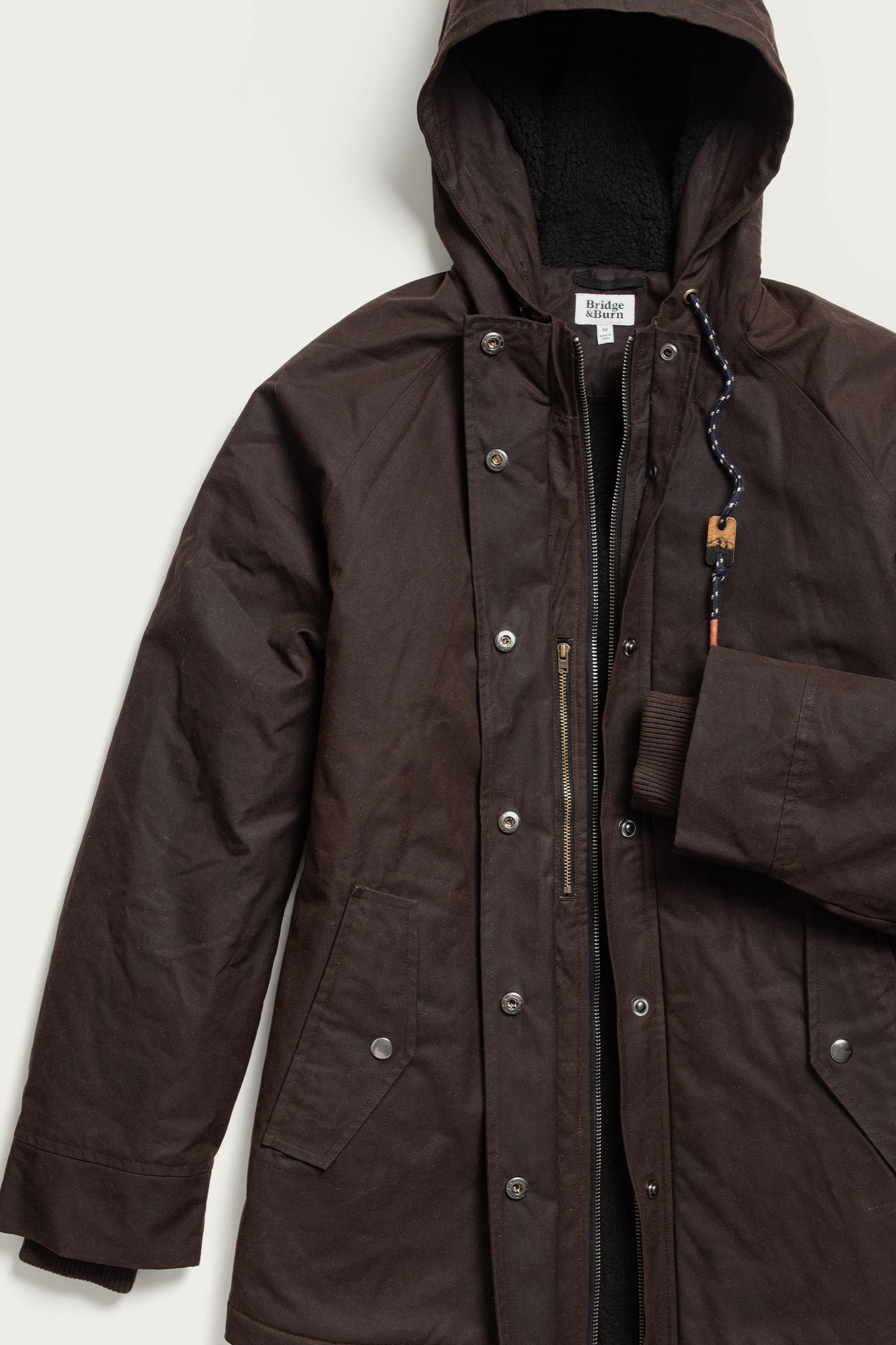 Sequoia Parka / Umber Waxed Canvas
