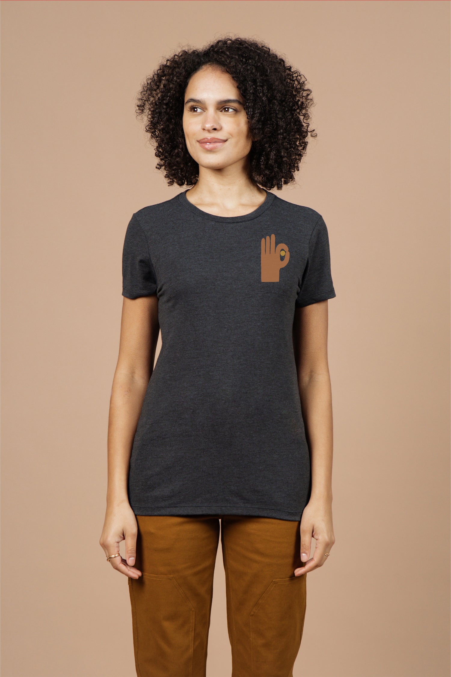 Women's Hand Eye Tee / Black