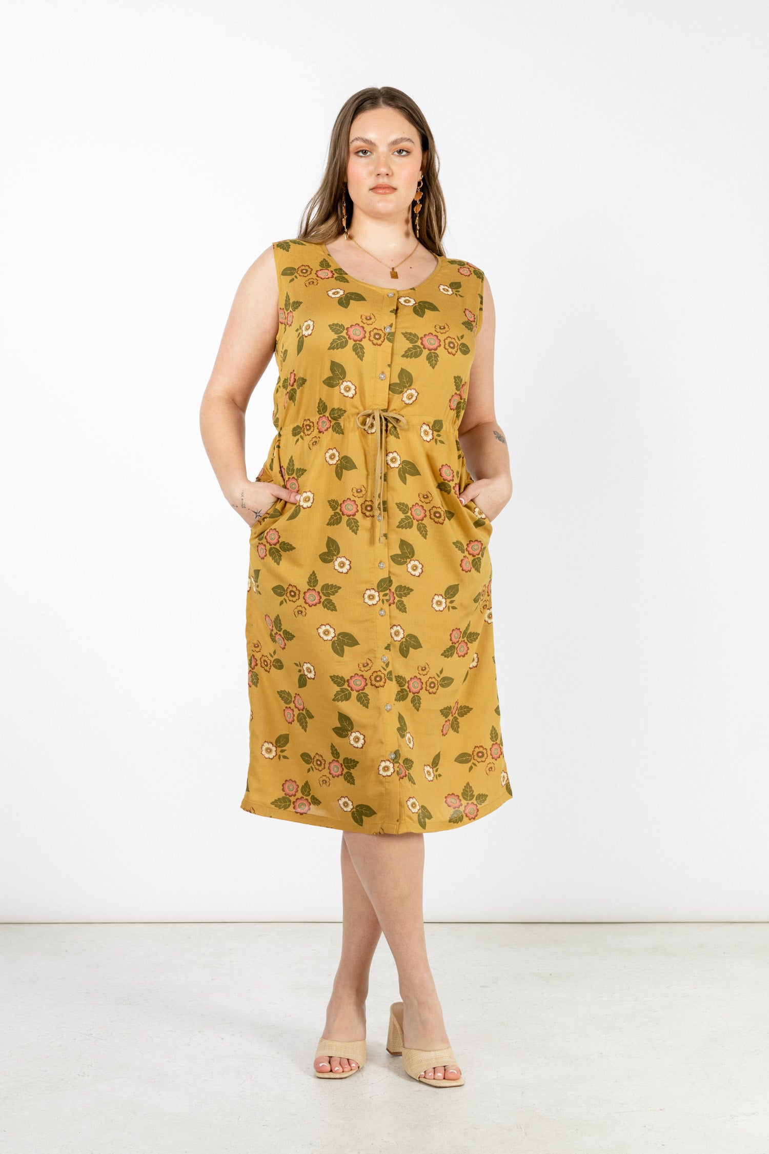 Janice Dress / Folk Floral