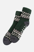 RoToTo Comfy Room Socks / Nordic Dark Green