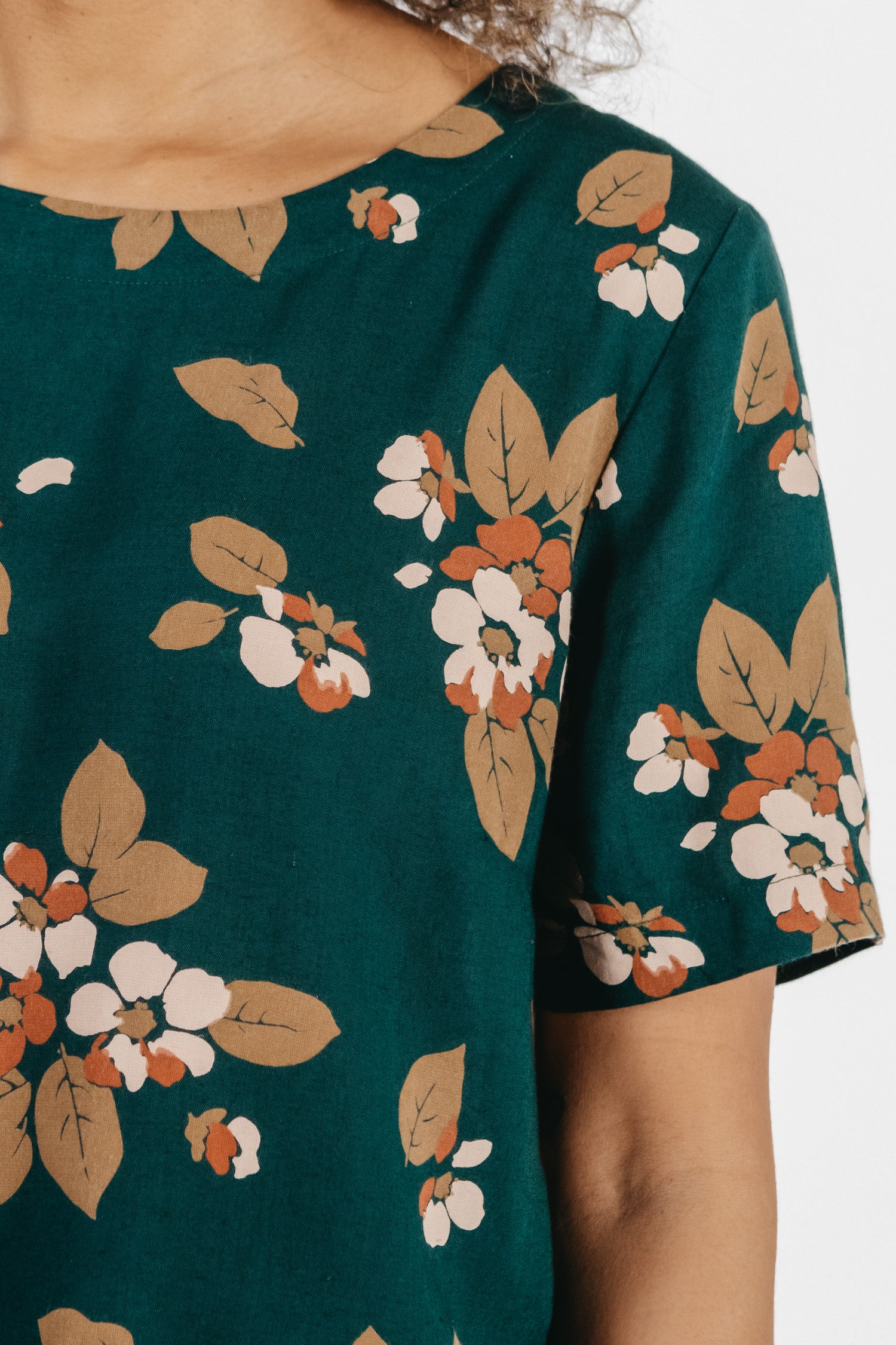 Leona Shirt / Forest Floral