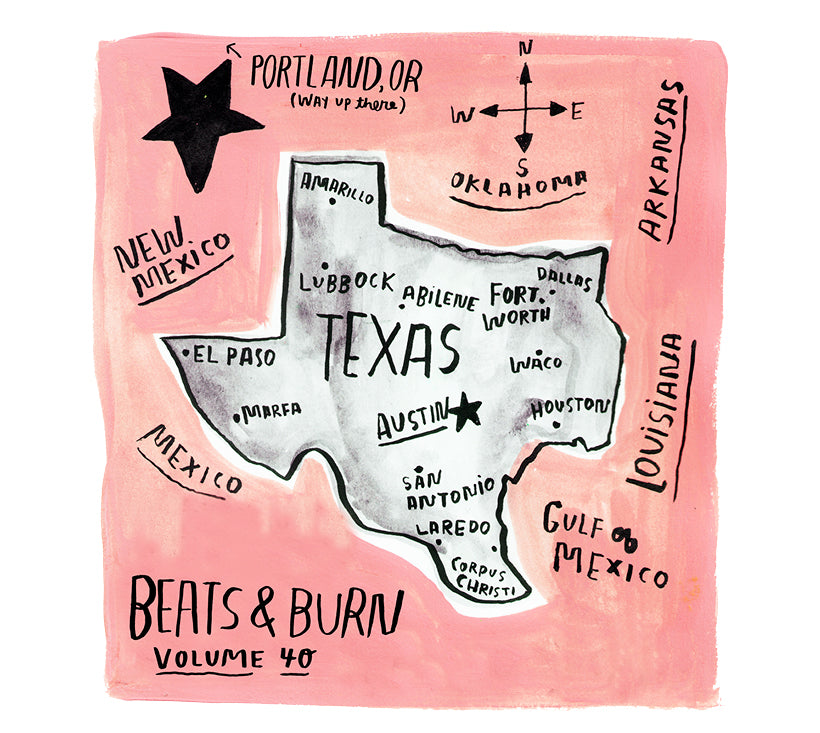 Beats & Burn Vol. 40: Chef Doug Adams + Illustrator Kate Bingaman-Burt