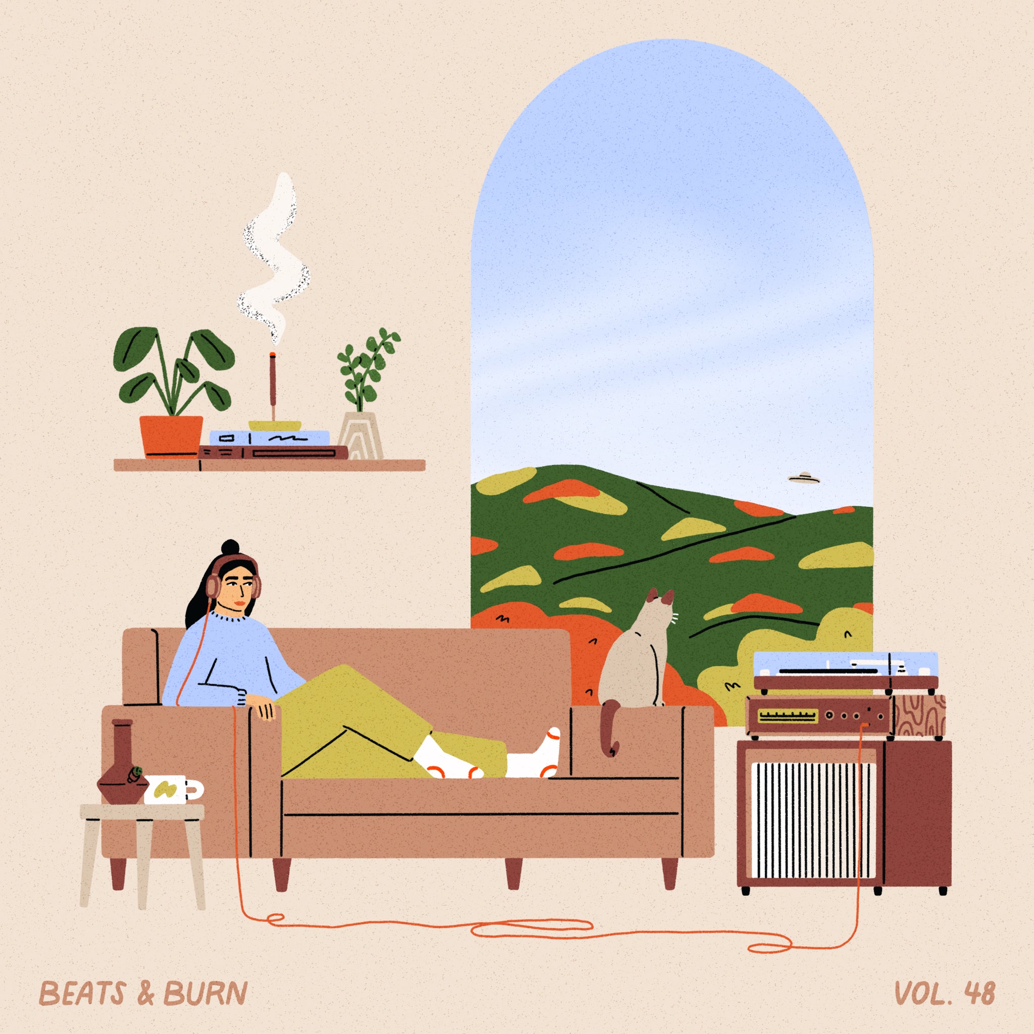 Beats & Burn: Volume 48 by artist Sunny Eckerle