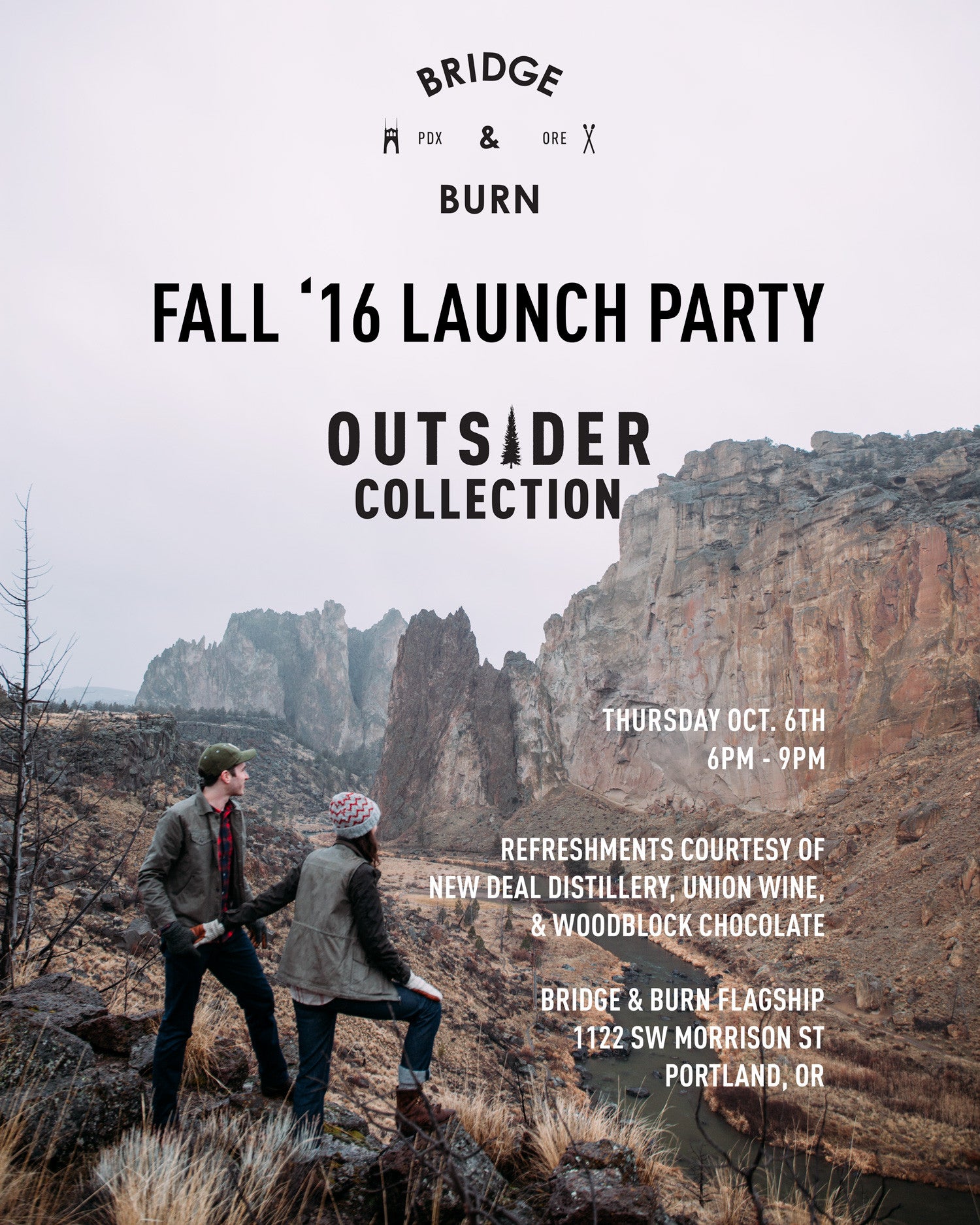 Bridge & Burn Fall 2016 Launch Party